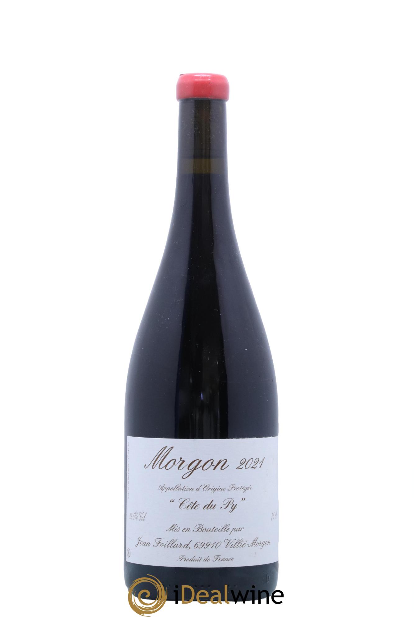 Morgon Côte du Py Jean Foillard Foillard 2021 - Lot de 1 bouteille - 0