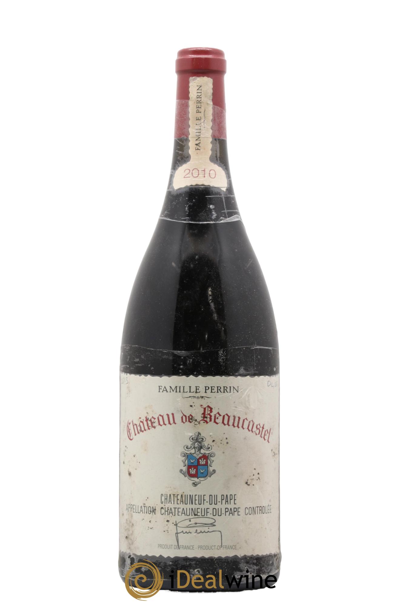 Châteauneuf-du-Pape Château de Beaucastel Famille Perrin 2010 - Posten von 1 Magnum - 0