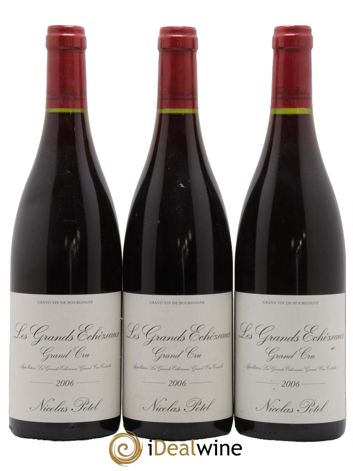 Grands Echézeaux Grand Cru Nicolas Potel 2006 - Lotto di 3 bottiglie - 0