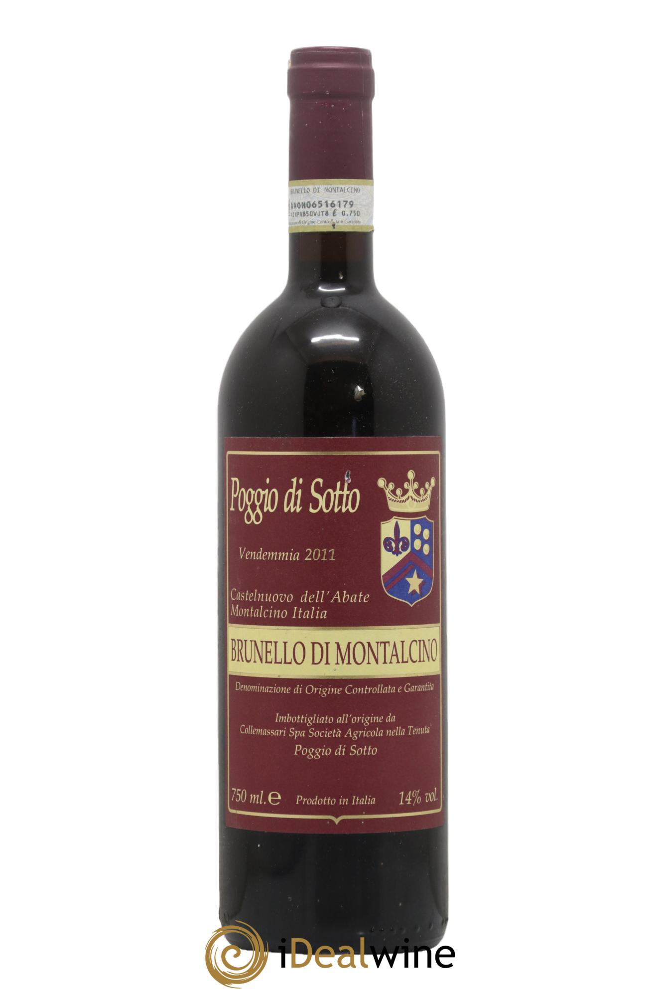 Brunello di Montalcino DOCG Poggio di Sotto 2011 - Lotto di 1 bottiglia - 0