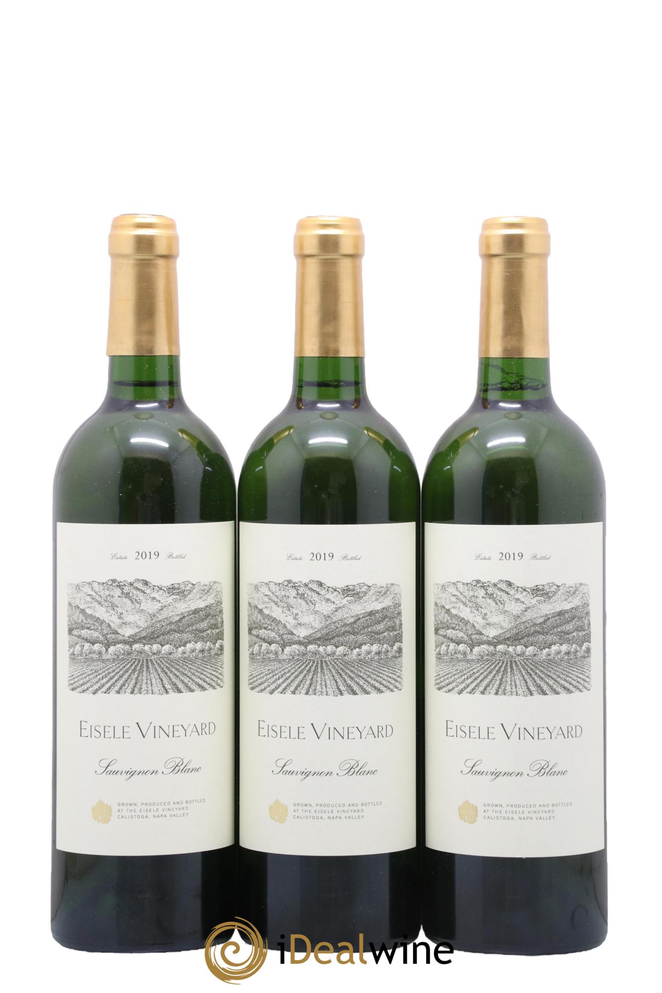 Eisele Vineyard Araujo Estate Wines Sauvignon Blanc 2019 - Lot de 3 bouteilles - 0