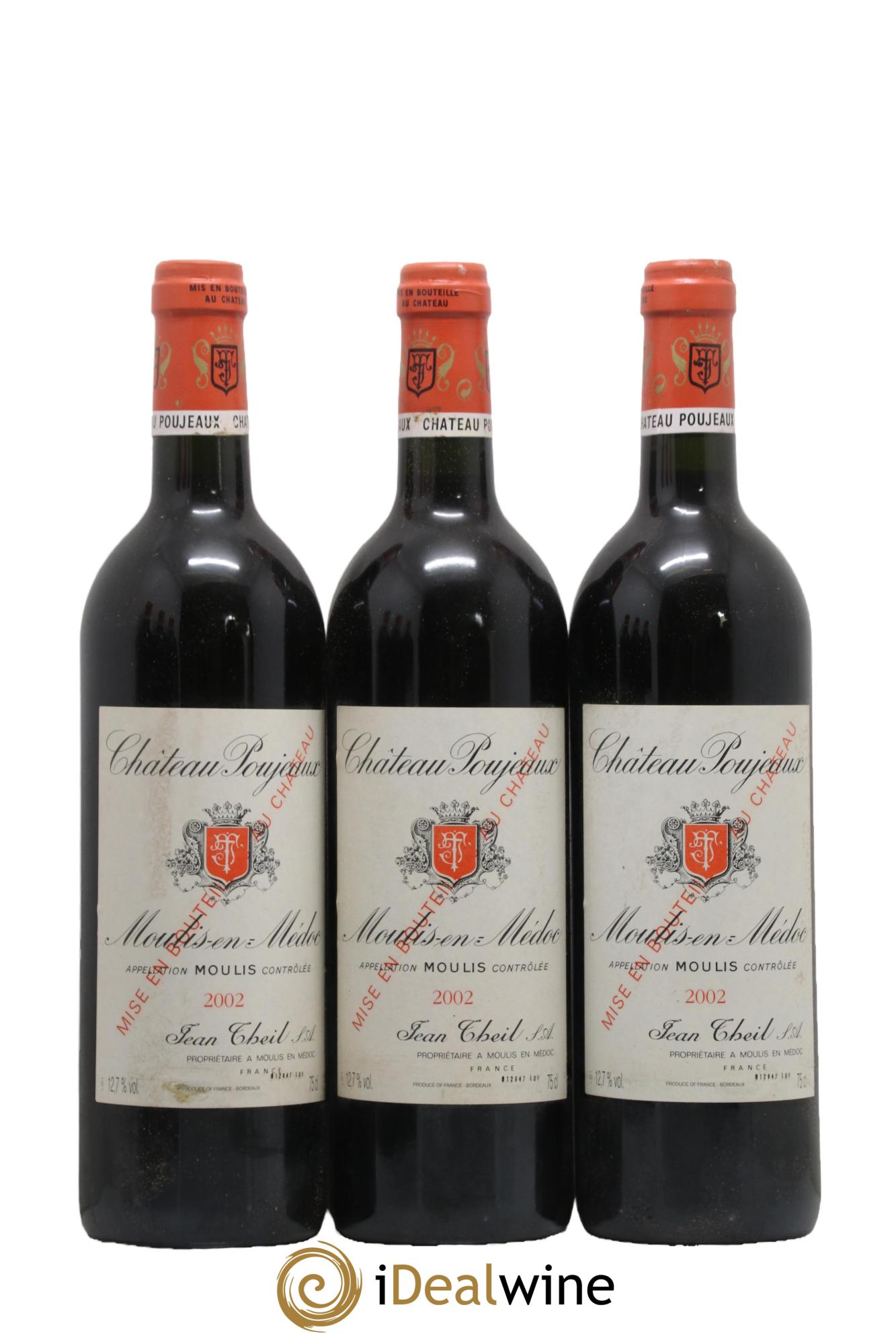 Château Poujeaux 2002 - Posten von 12 Flaschen - 3