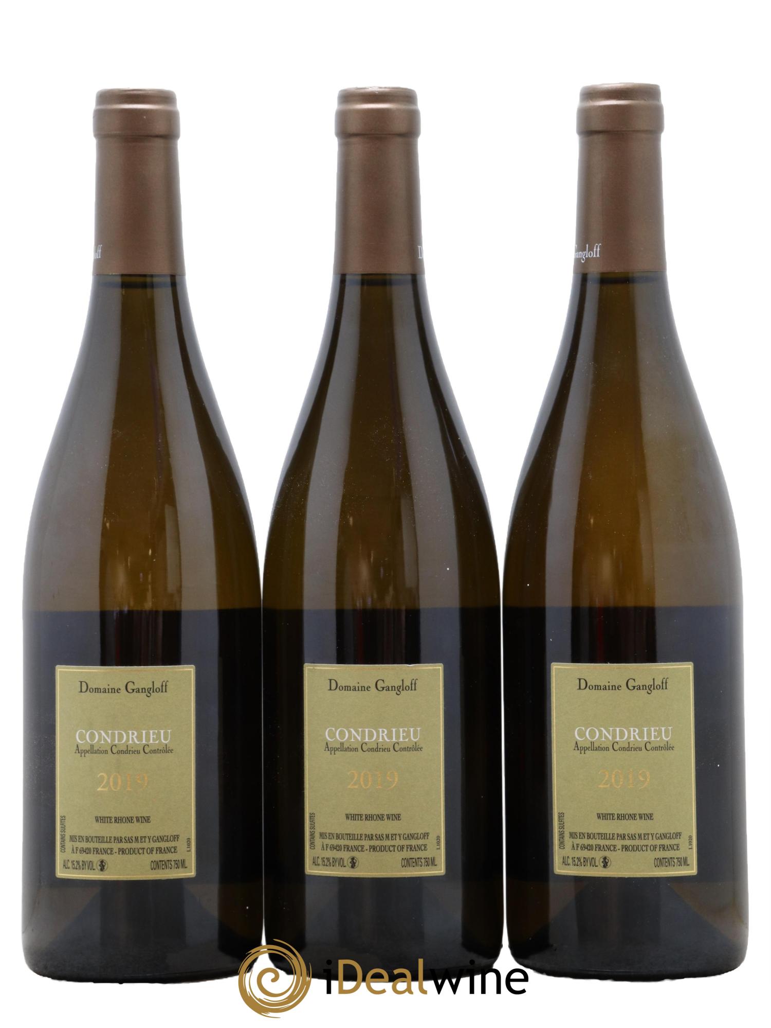 Condrieu Domaine Gangloff (Domaine) 2019 - Lot de 3 bouteilles - 1