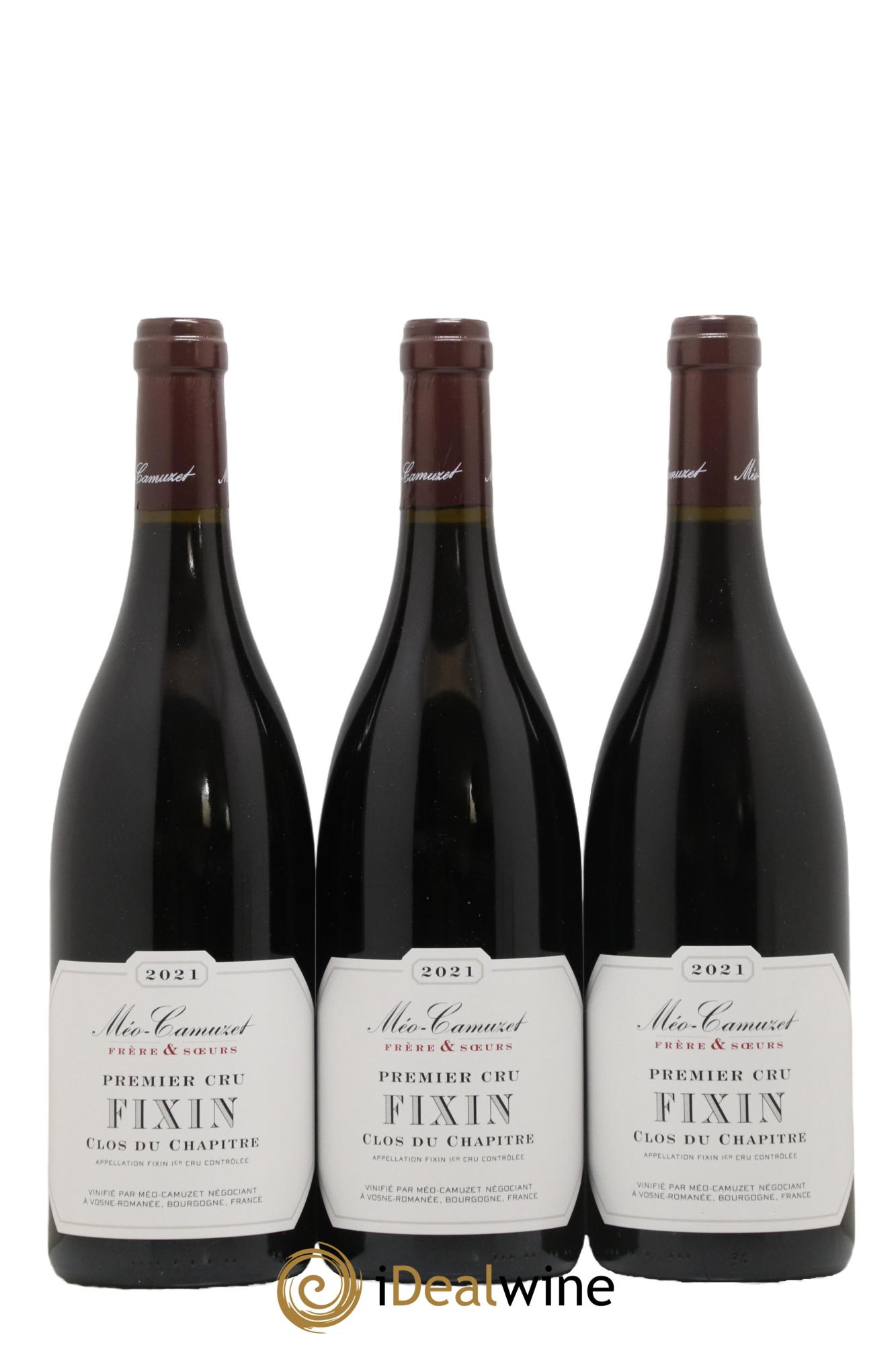 Fixin 1er Cru Clos du Chapitre Méo-Camuzet (Frère & Soeurs) 2021 - Lot de 3 bouteilles - 0