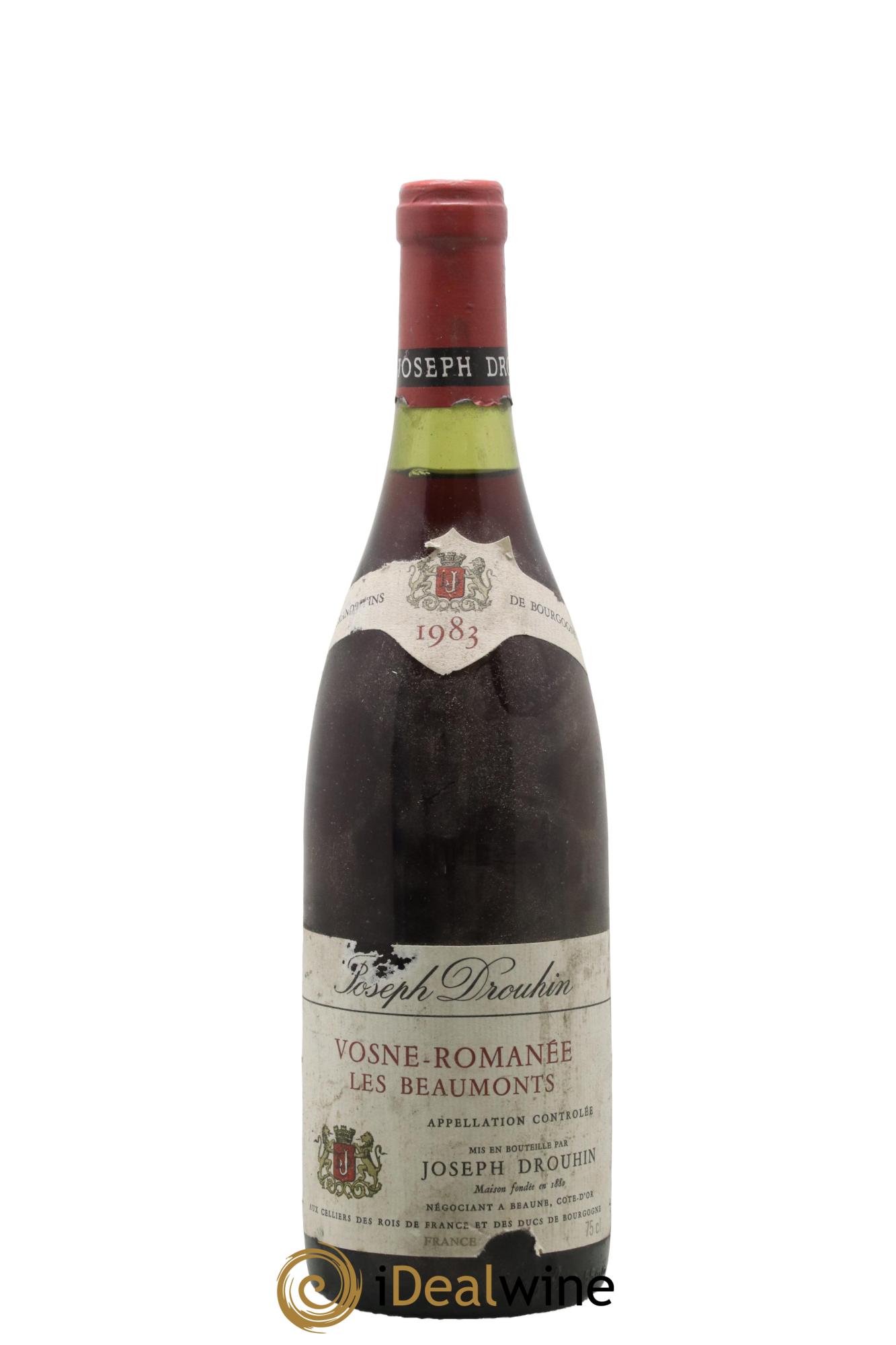 Vosne-Romanée 1er Cru Les Beaumonts Joseph Drouhin 1983 - Lotto di 1 bottiglia - 0