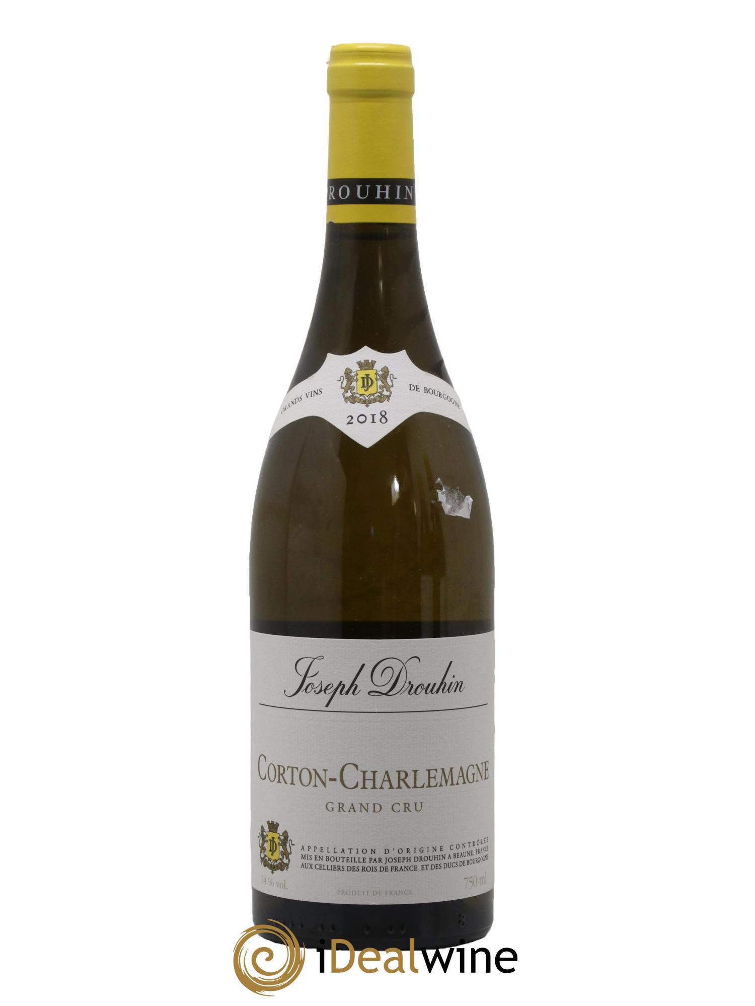 Corton-Charlemagne Grand Cru Joseph Drouhin 2018 - Posten von 1 Flasche - 0