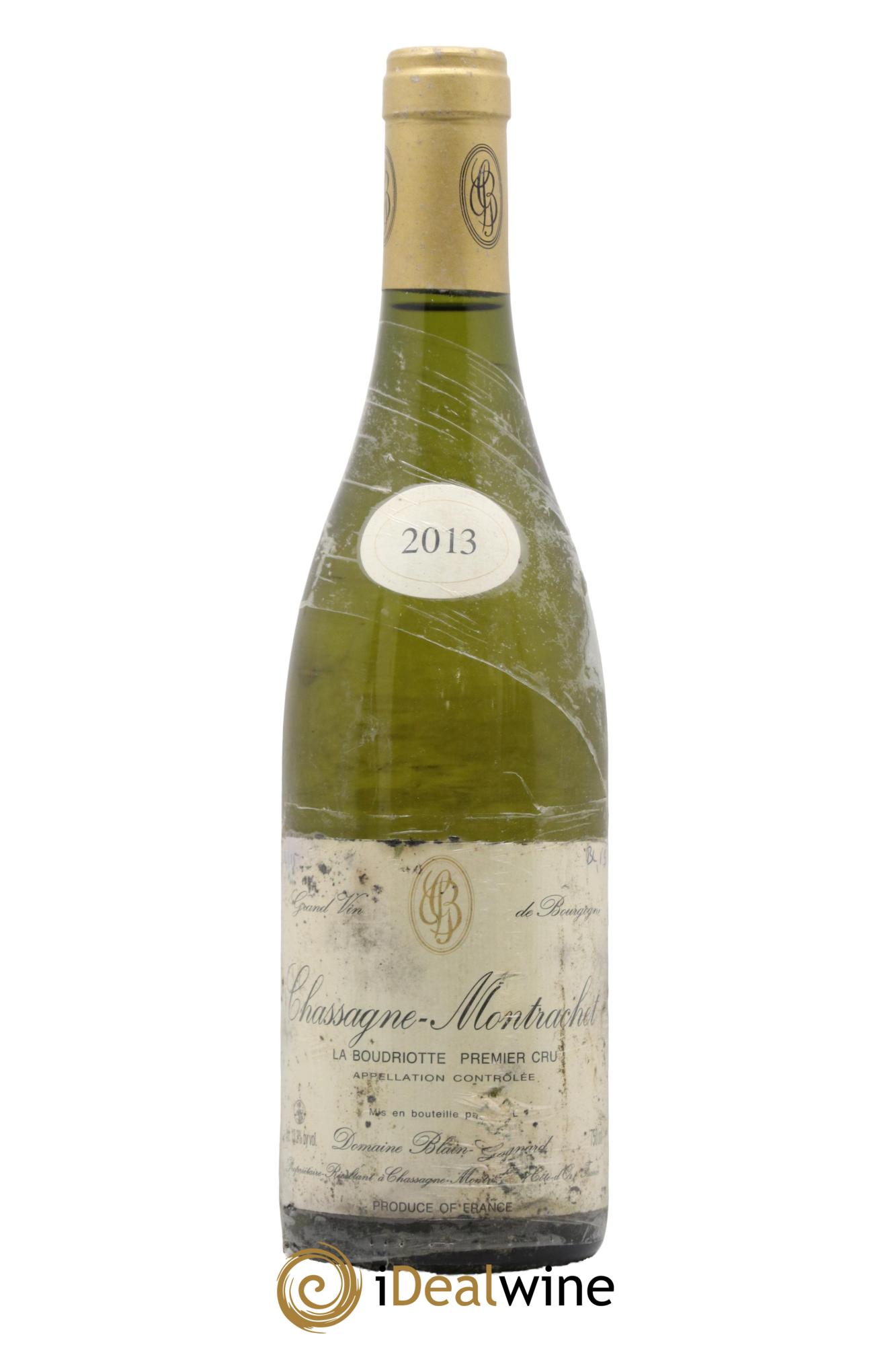 Chassagne-Montrachet 1er Cru La Boudriotte Blain-Gagnard (Domaine) 2013 - Lotto di 1 bottiglia - 0