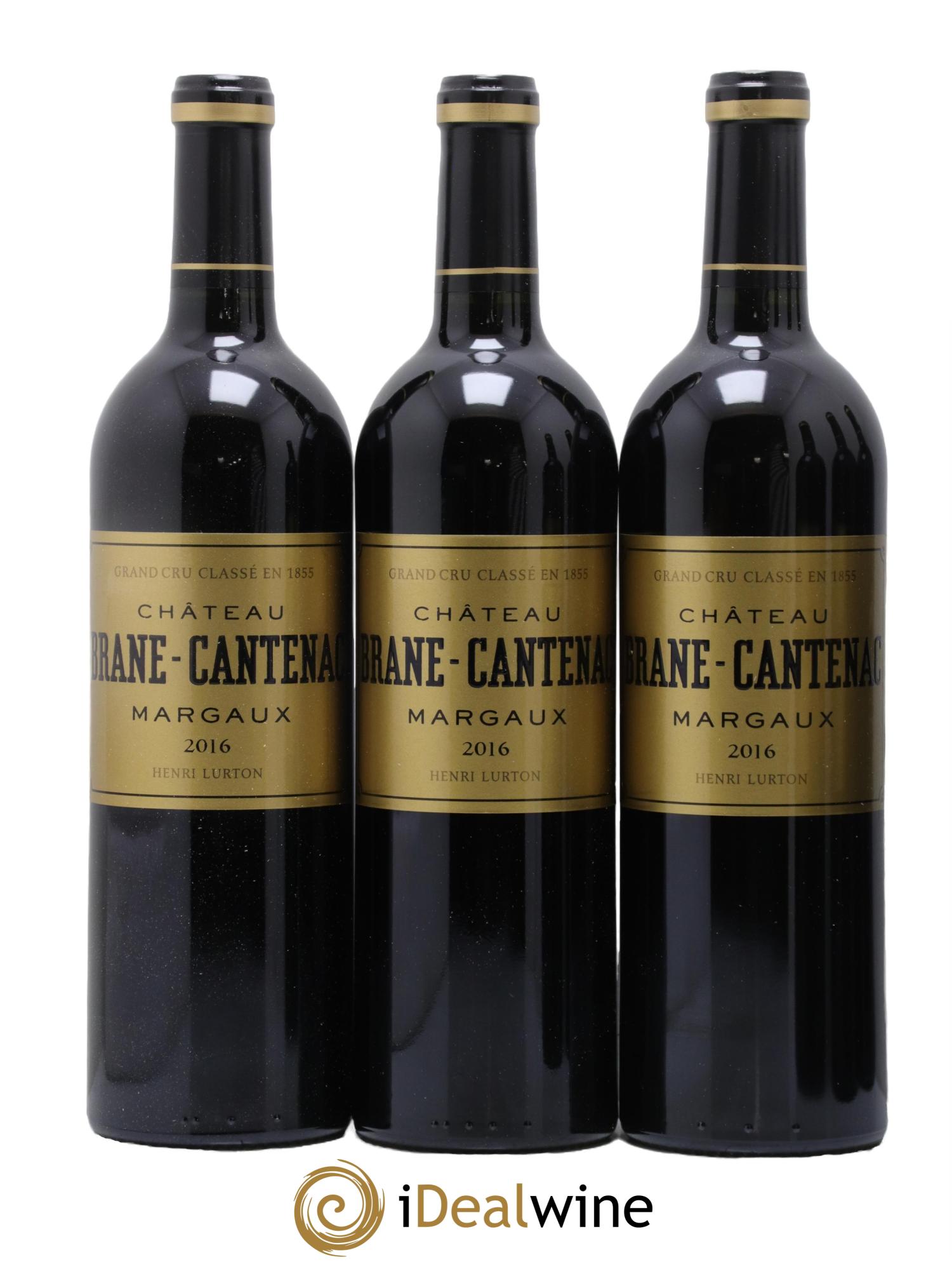 Château Brane Cantenac 2ème Grand Cru Classé 2016 - Lotto di 6 bottiglie - 2