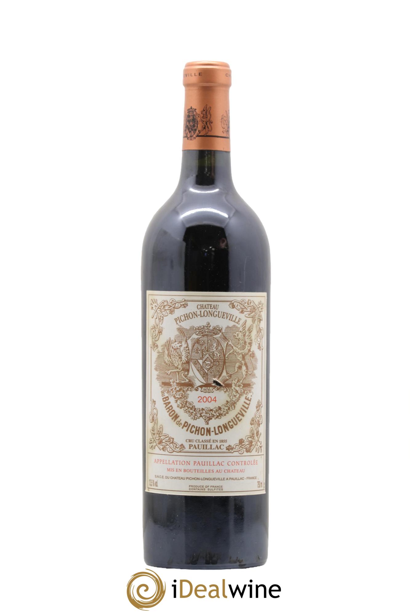 Pichon Longueville Baron 2ème Grand Cru Classé 2004 - Posten von 1 Flasche - 0