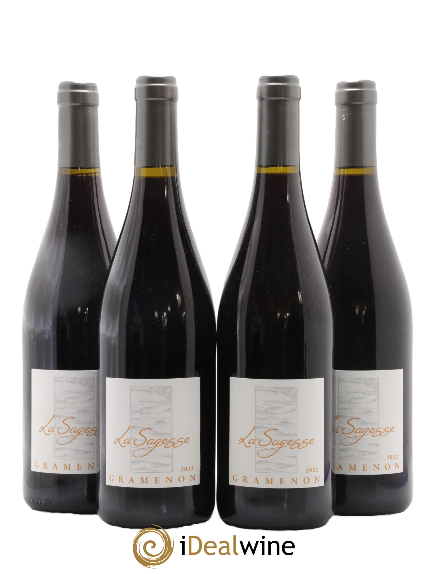 Côtes du Rhône La Sagesse Gramenon (Domaine) 2022 - Lot de 4 bouteilles - 0