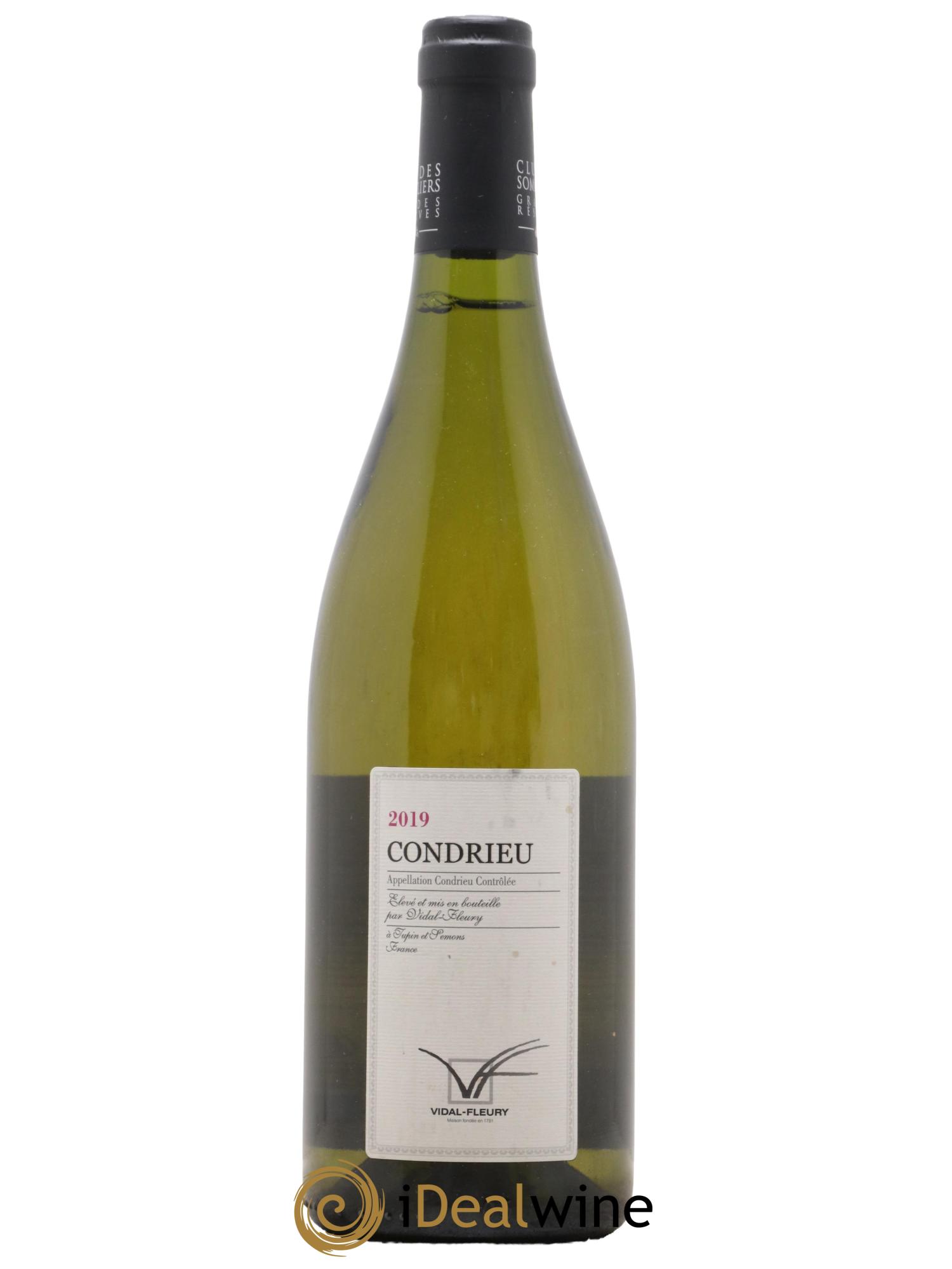 Condrieu Vidal Fleury Club des Sommeliers 2019 - Lot de 1 bouteille - 0