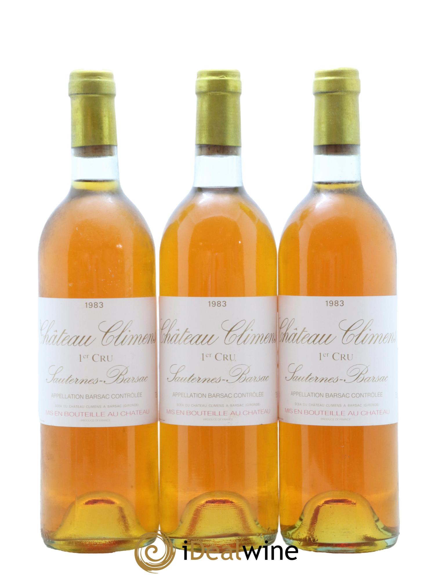 Château Climens 1er Grand Cru Classé 1983 - Posten von 12 Flaschen - 4