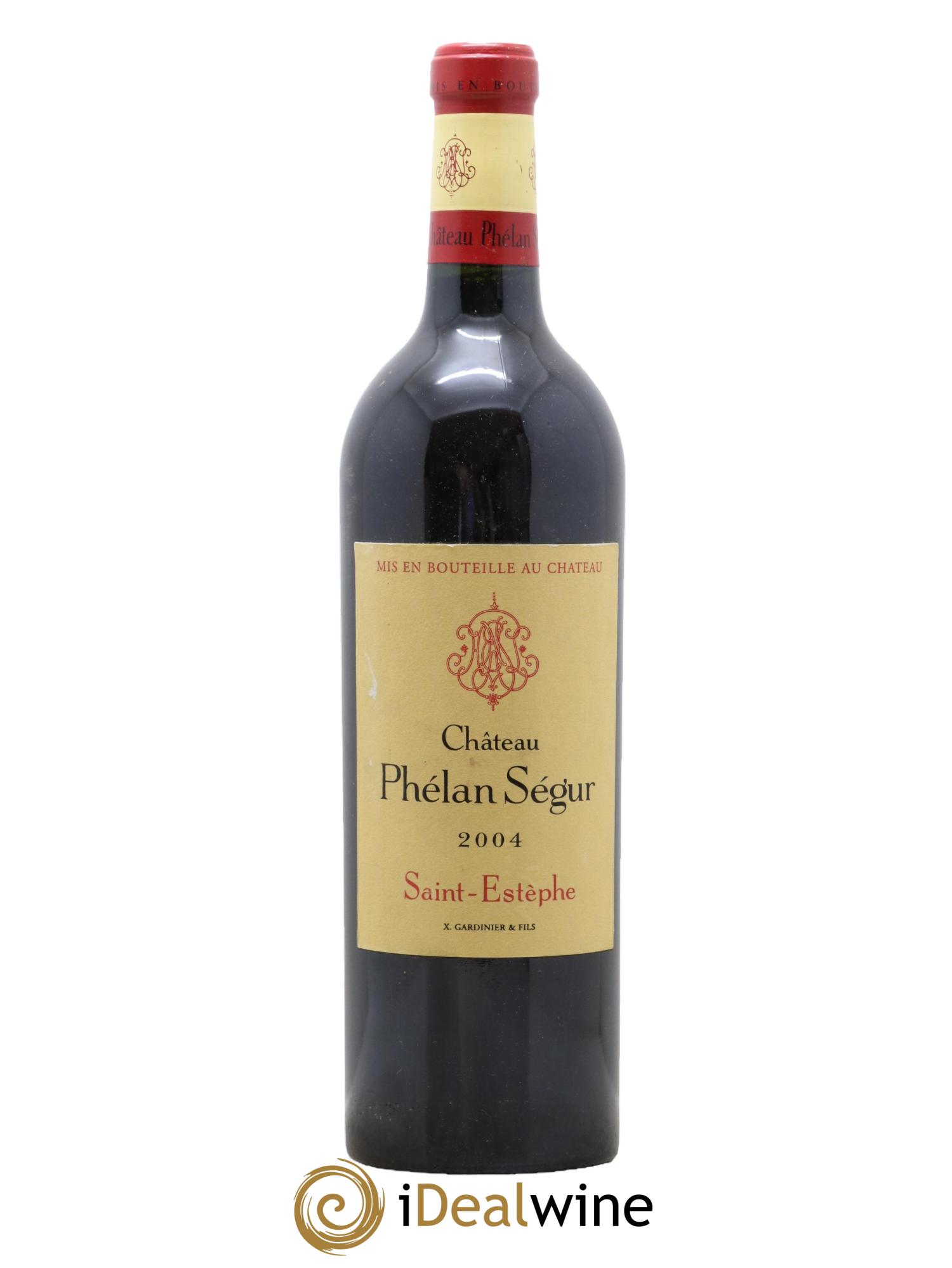 Château Phélan Ségur 2004 - Posten von 1 Flasche - 0