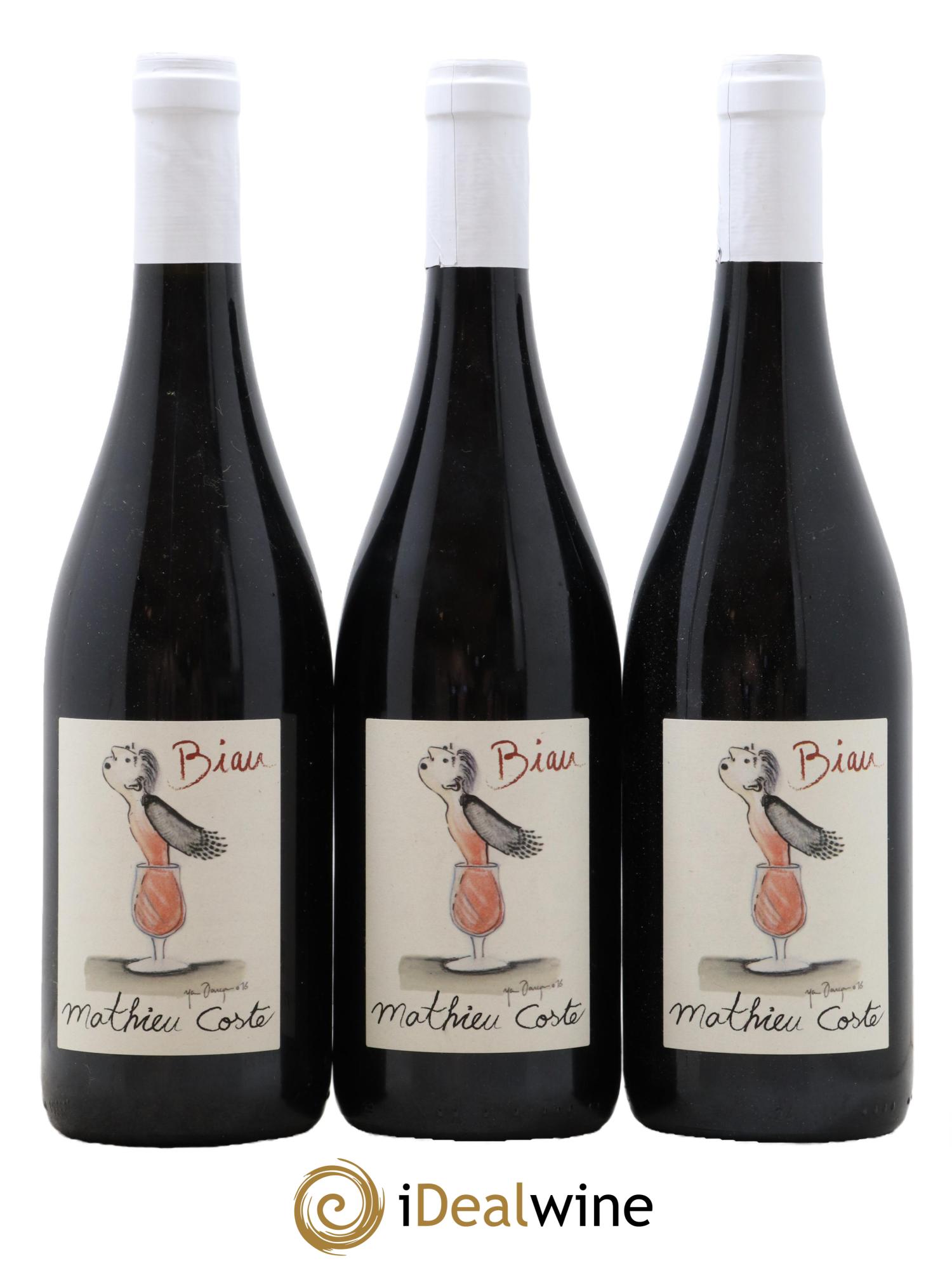 Vin de France Biau Mathieu Coste 2012 - Lot of 3 bottles - 0