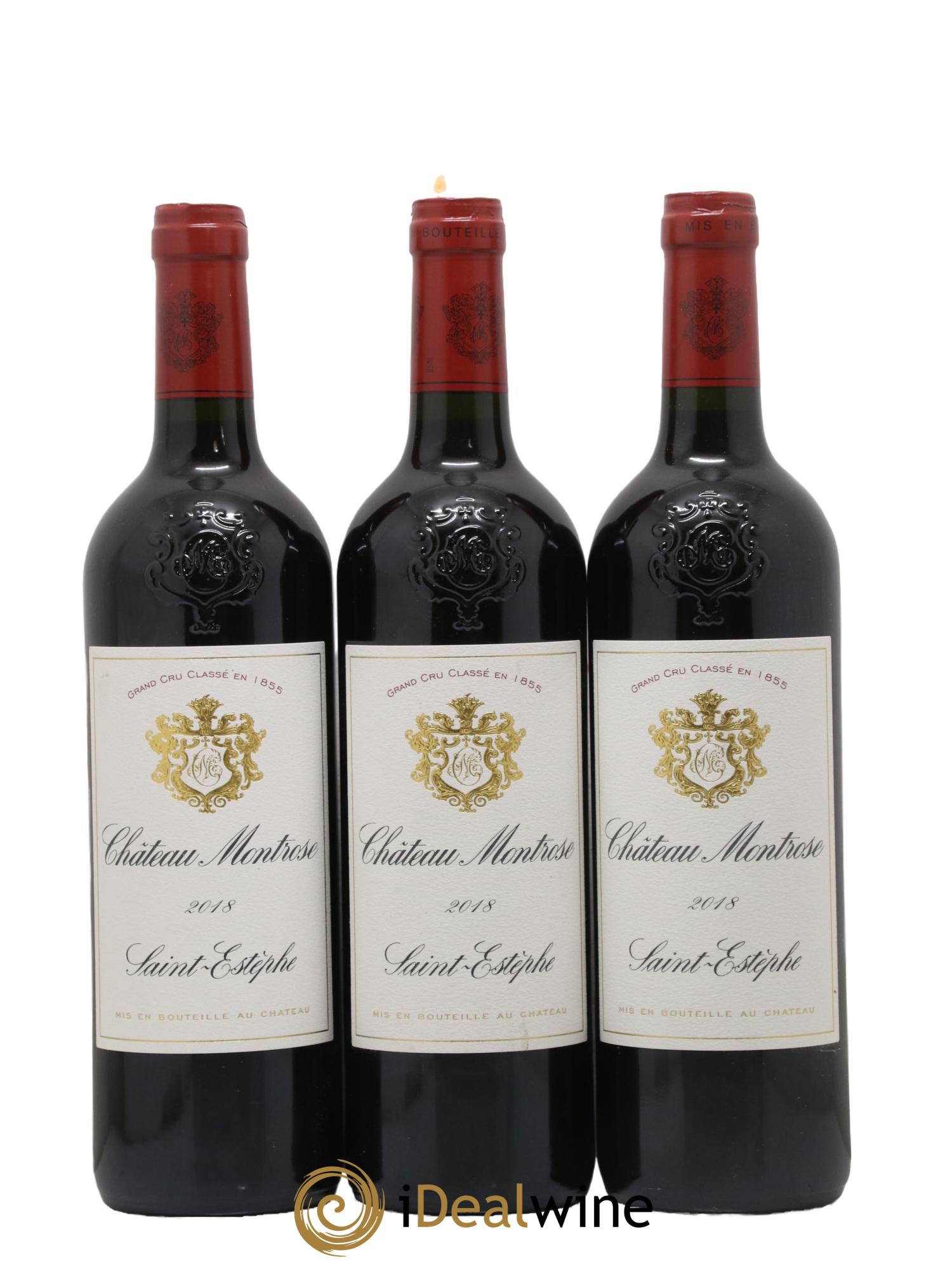 Château Montrose 2ème Grand Cru Classé  2018 - Lot de 3 bouteilles - 0