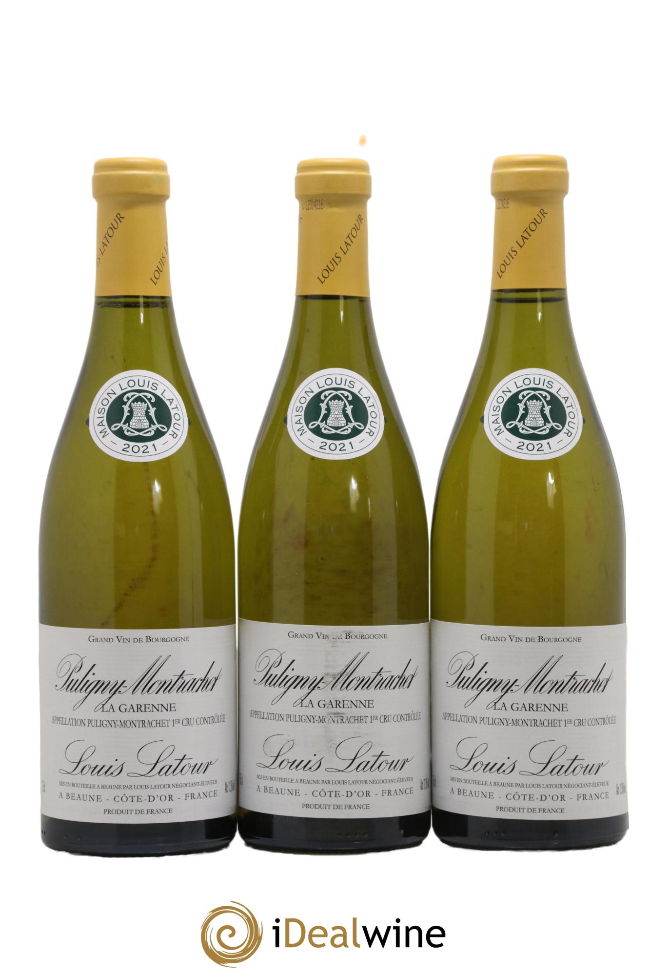 Puligny-Montrachet 1er Cru La Garenne Louis Latour 2021 - Lot of 6 bottles - 1