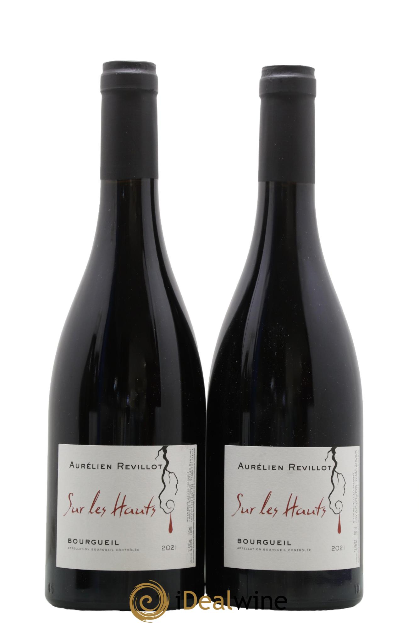 Bourgueil Sur Les Hauts Aurelien Revillot 2021 - Lot de 2 bouteilles - 0