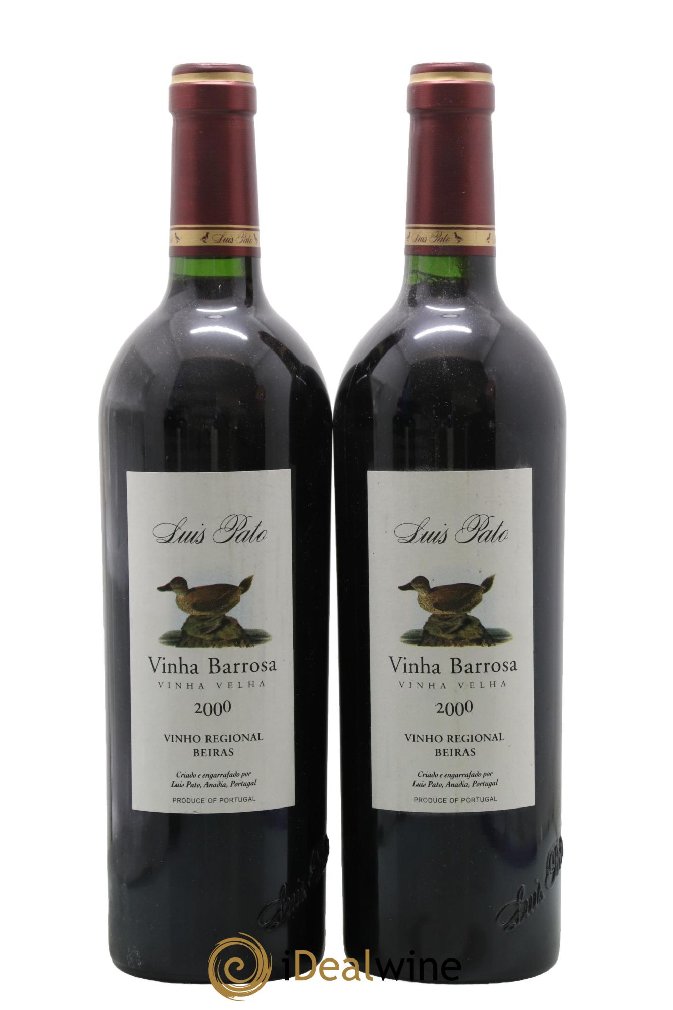 Portugal Bairrada Vinha Barossa Vieilles Vignes Domaine Luis Pato 2000 - Lotto di 2 bottiglie - 0