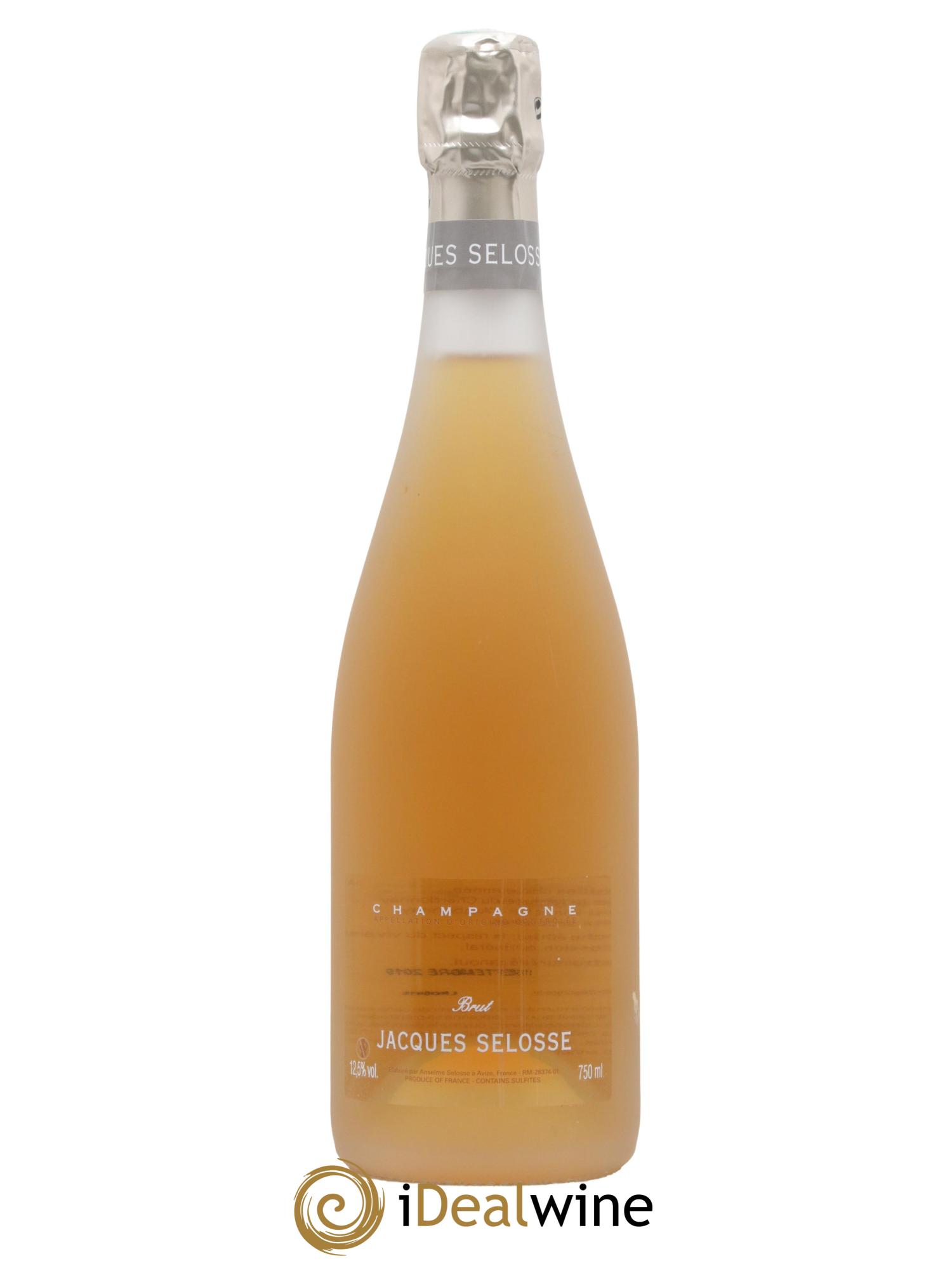 Champagne Jacques Selosse Brut Rosé (Rosé effervescent)