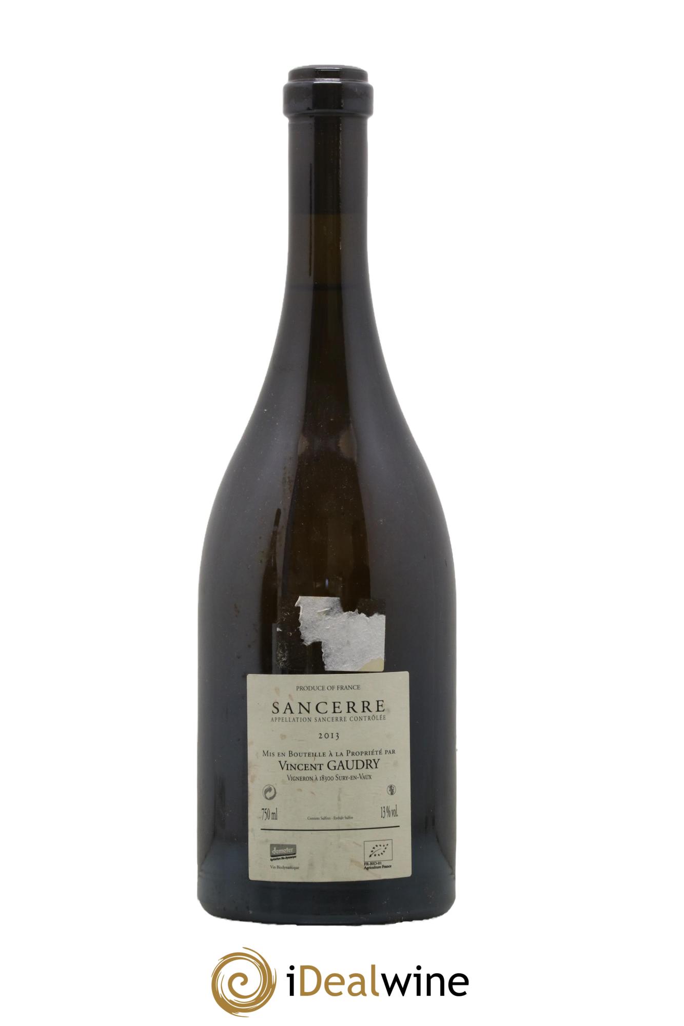 Sancerre A mi-chemin Vincent Gaudry 2013 - Posten von 1 Flasche - 1