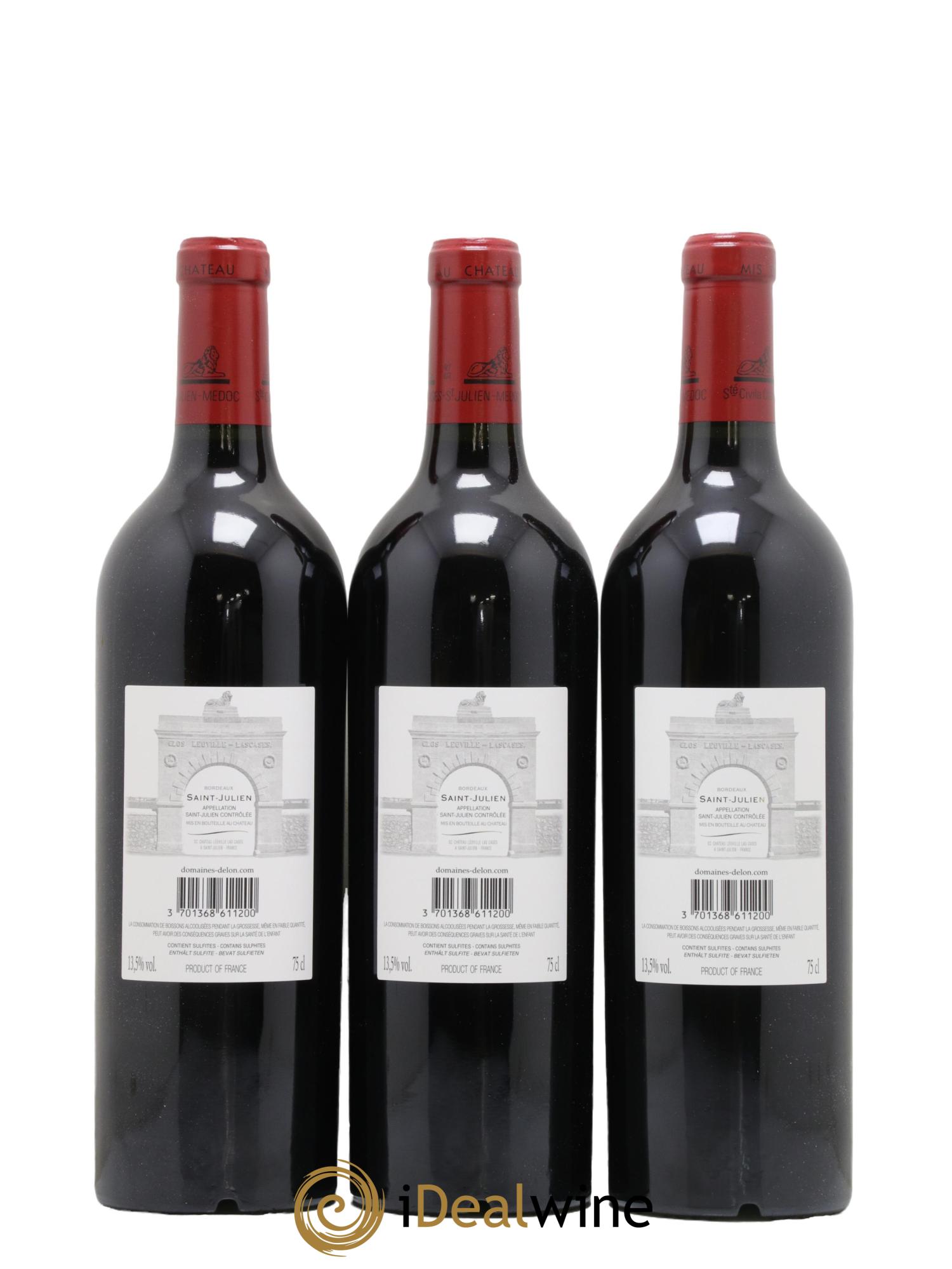 Château Léoville Las Cases 2ème Grand Cru Classé 2020 - Lot de 6 bouteilles - 2