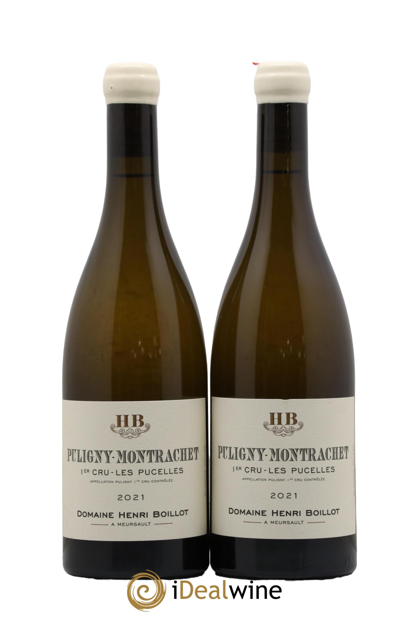 Puligny-Montrachet 1er Cru Les Pucelles Henri Boillot (Domaine) 2021 - Lot of 2 bottles - 0