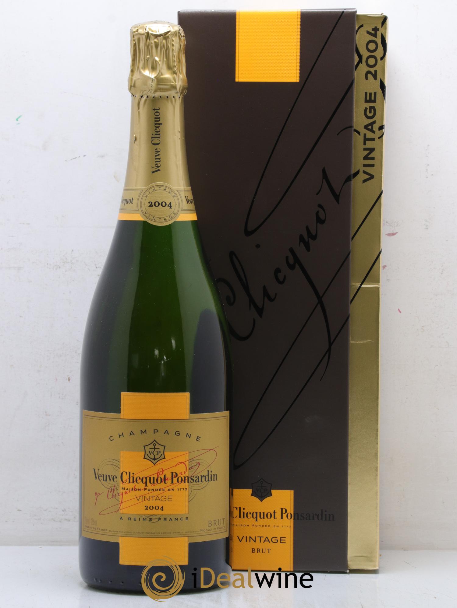 Vintage Veuve Clicquot Ponsardin 2004 - Lot of 1 bottle - 1