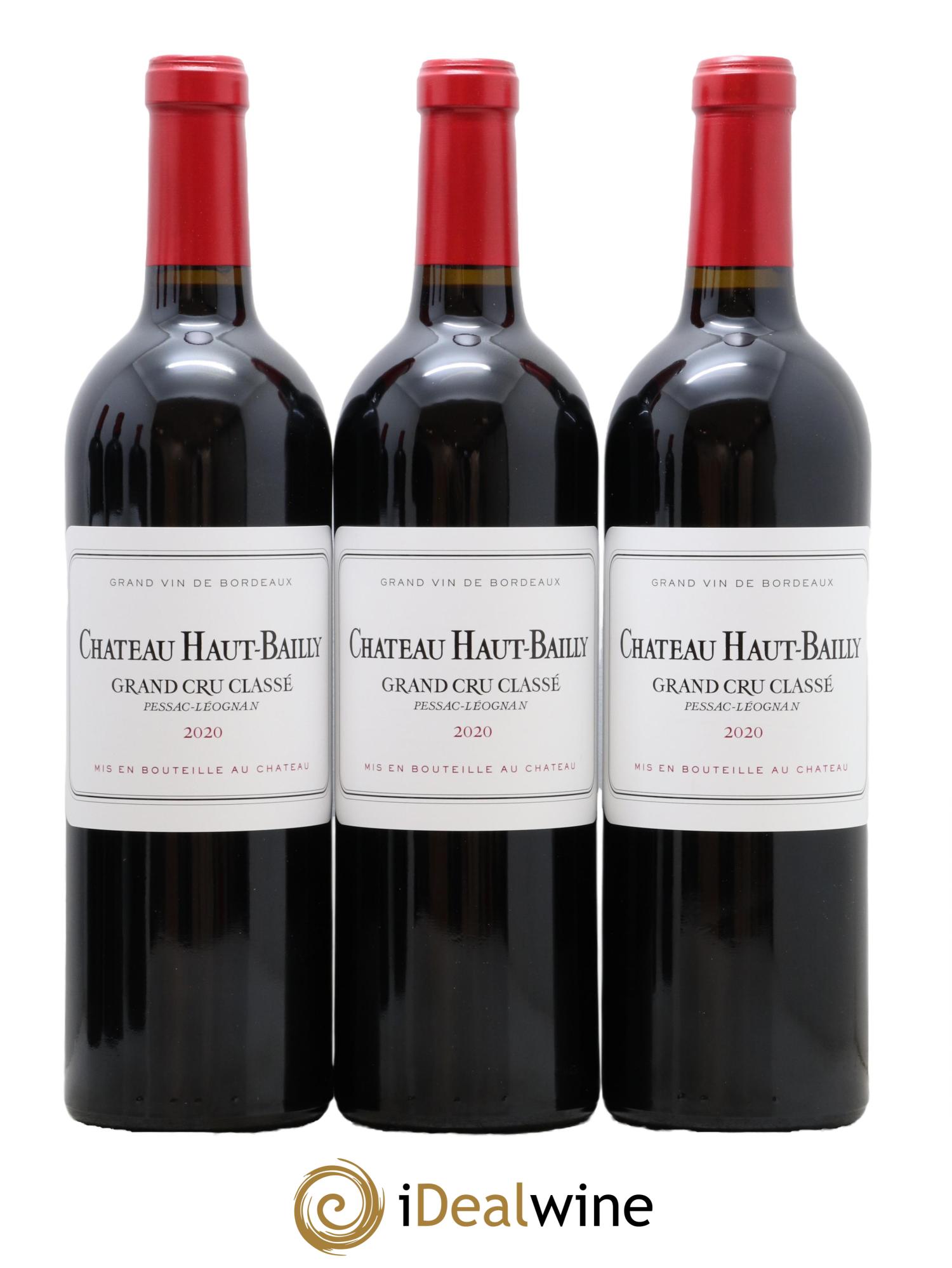 Château Haut-Bailly Cru Classé de Graves 2020 - Lot de 6 bouteilles - 2