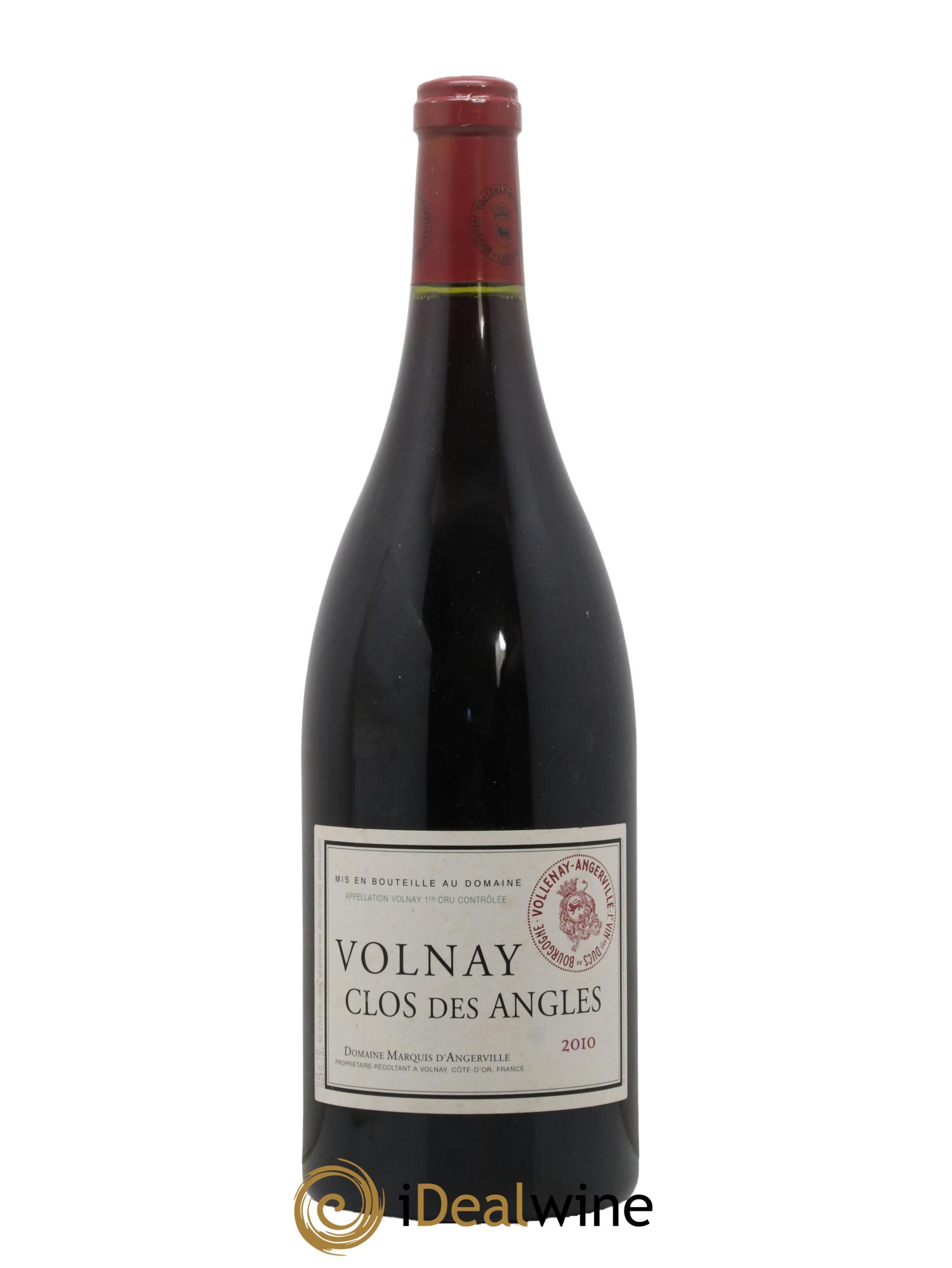 Volnay 1er Cru Clos des Angles Marquis d'Angerville (Domaine) 2010 - Posten von 1 Magnum - 0