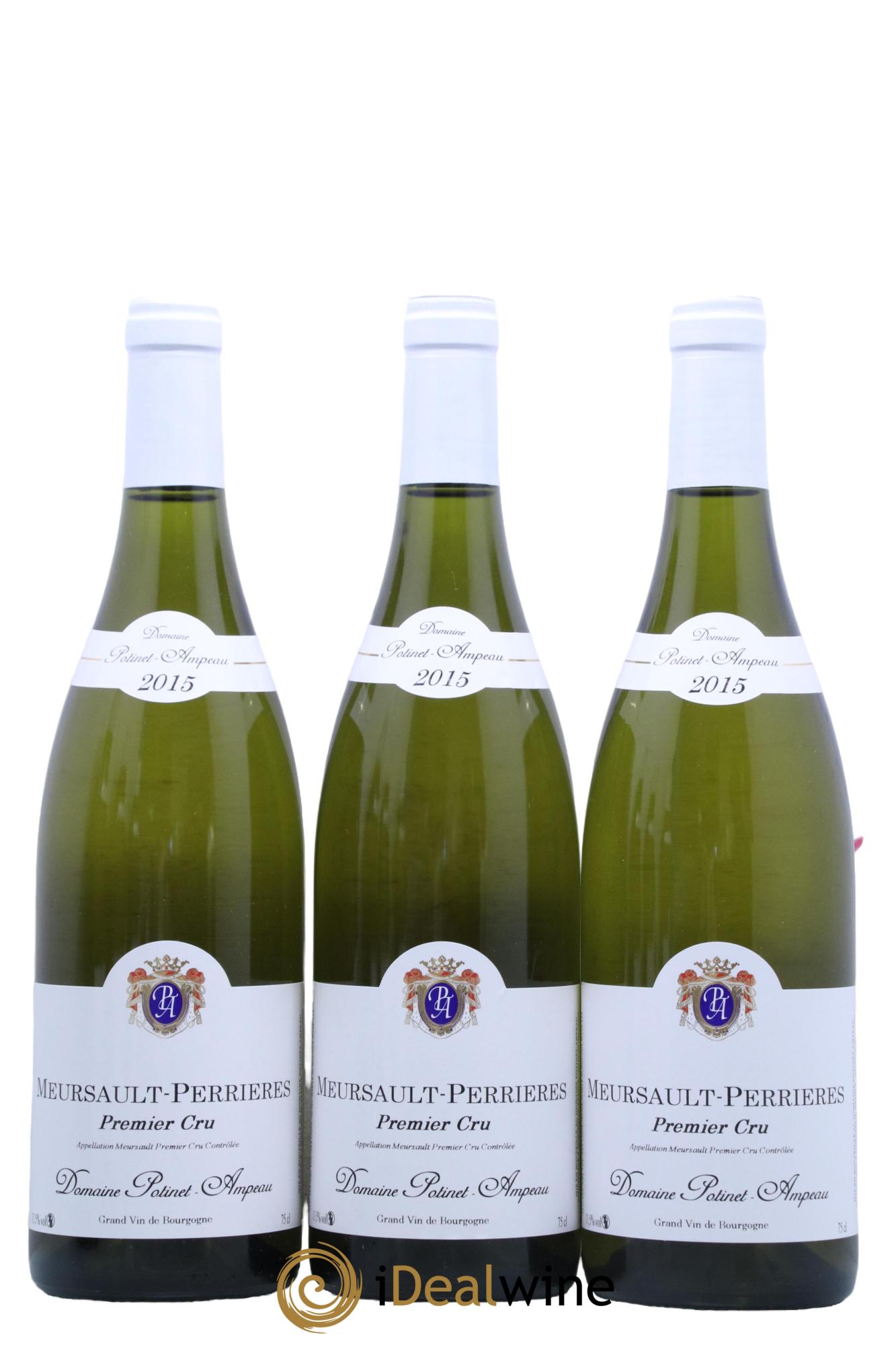 Meursault 1er Cru Perrieres Domaine Potinet Ampeau 2015 - Lotto di 6 bottiglie - 2