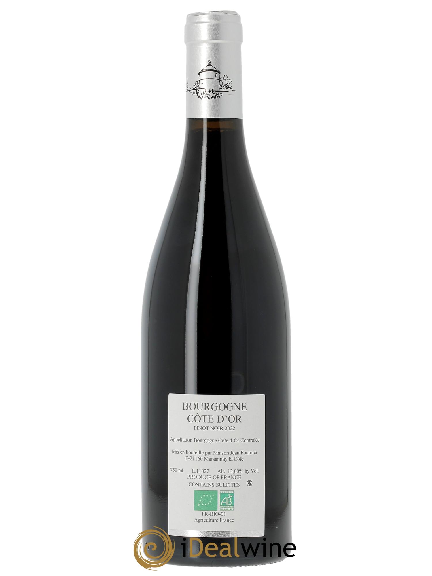 Bourgogne Côte-d'Or Jean Fournier (Domaine)  2022 - Lotto di 1 bottiglia - 1