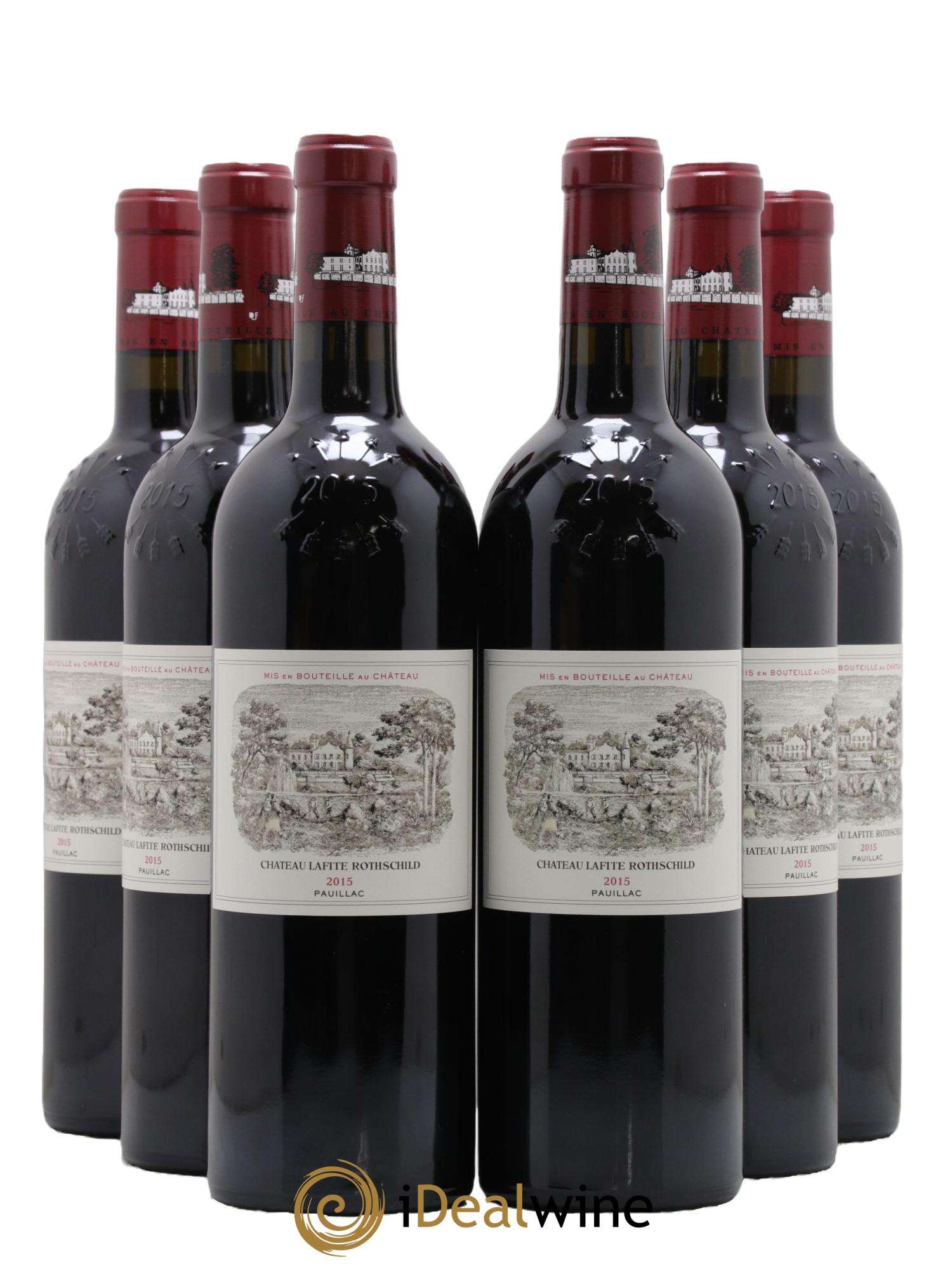 Château Lafite Rothschild 1er Grand Cru Classé 2015 - Lot of 6 bottles - 0