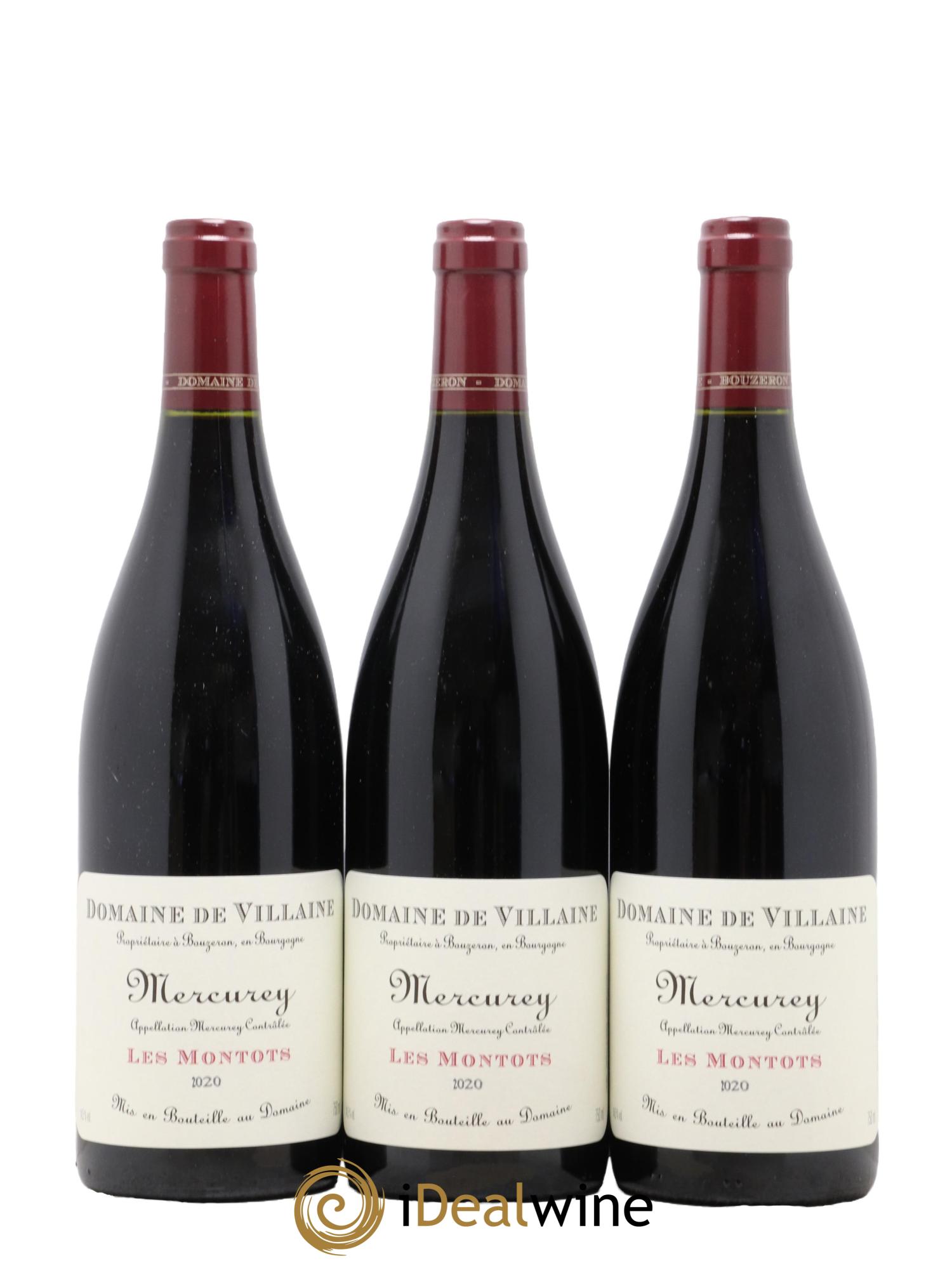 Mercurey Les Montots Domaine de Villaine 2020 - Lot of 12 bottles - 1