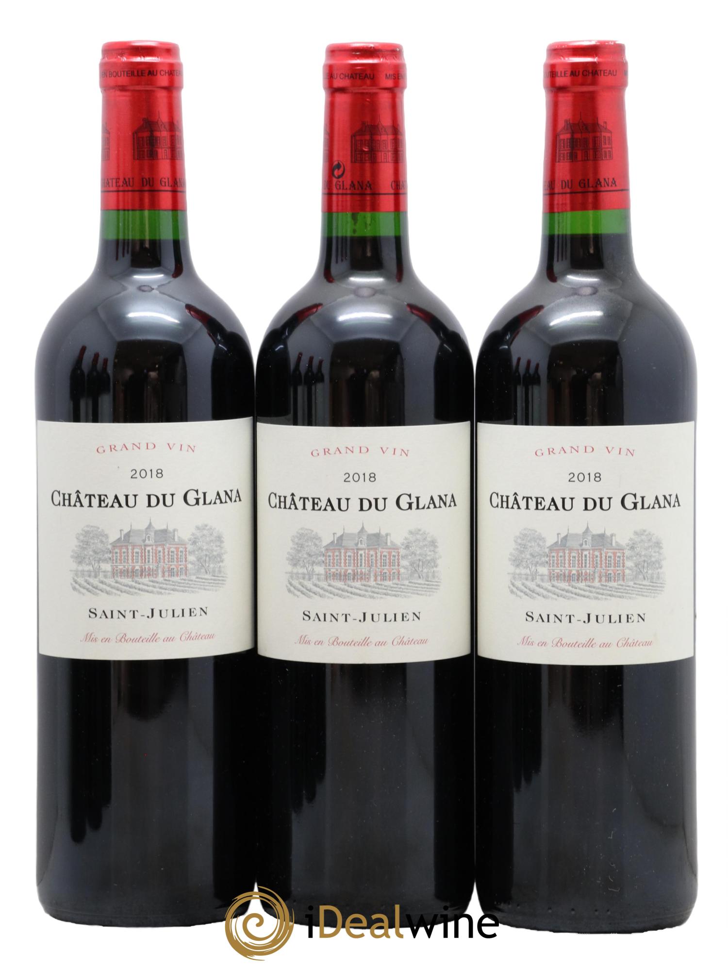 Château du Glana Cru Bourgeois  2018 - Posten von 6 Flaschen - 1