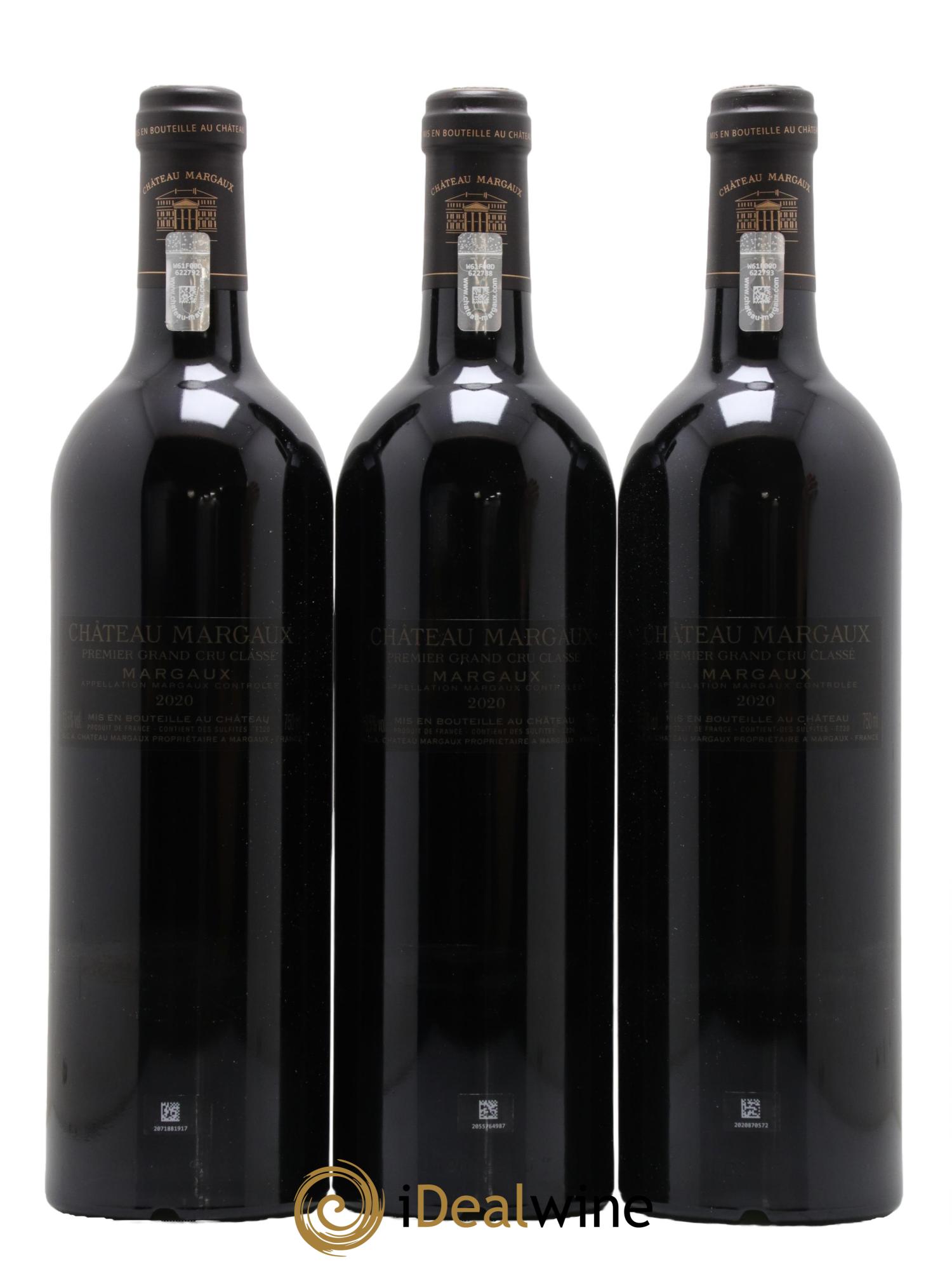 Château Margaux 1er Grand Cru Classé 2020 - Lot de 6 bouteilles - 2