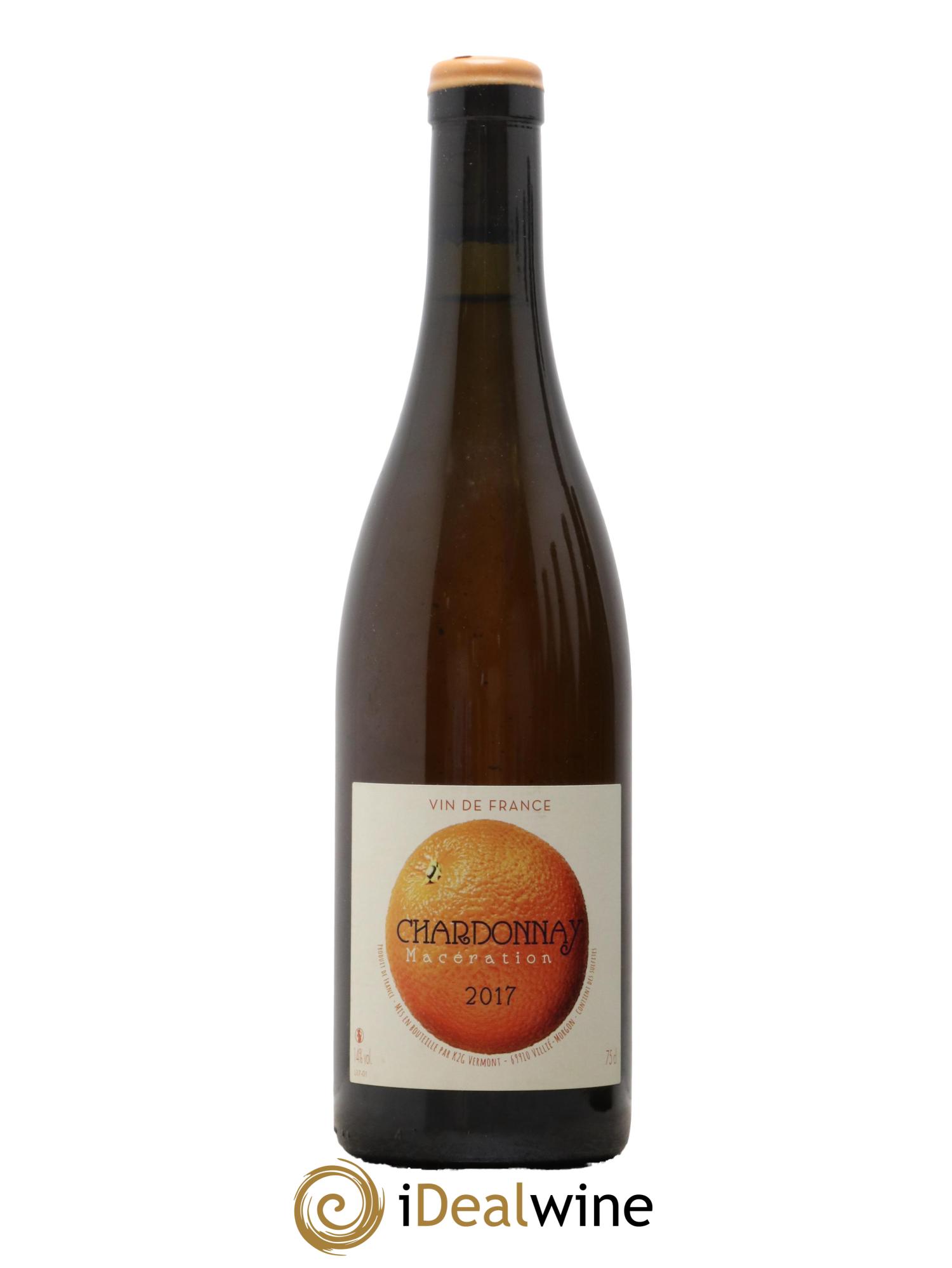 Vin de France Chardonnay Macération Georges Descombes (Domaine) 2017 - Posten von 1 Flasche - 0