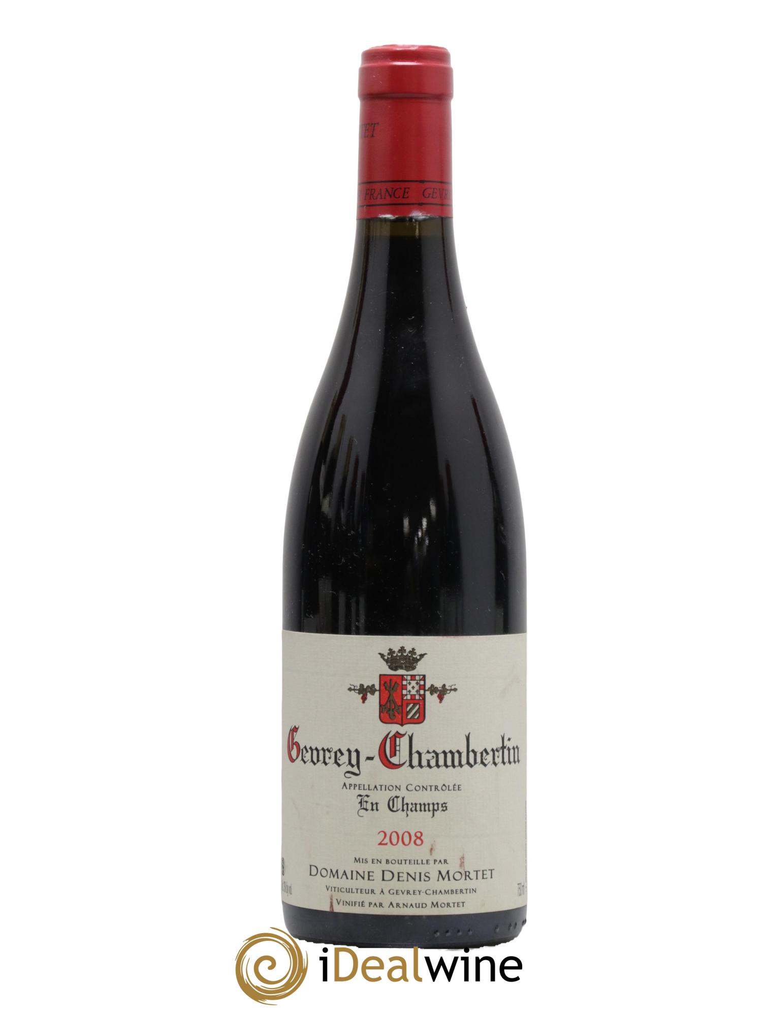 Gevrey-Chambertin En Champs Denis Mortet 2008 - Lotto di 1 bottiglia - 0