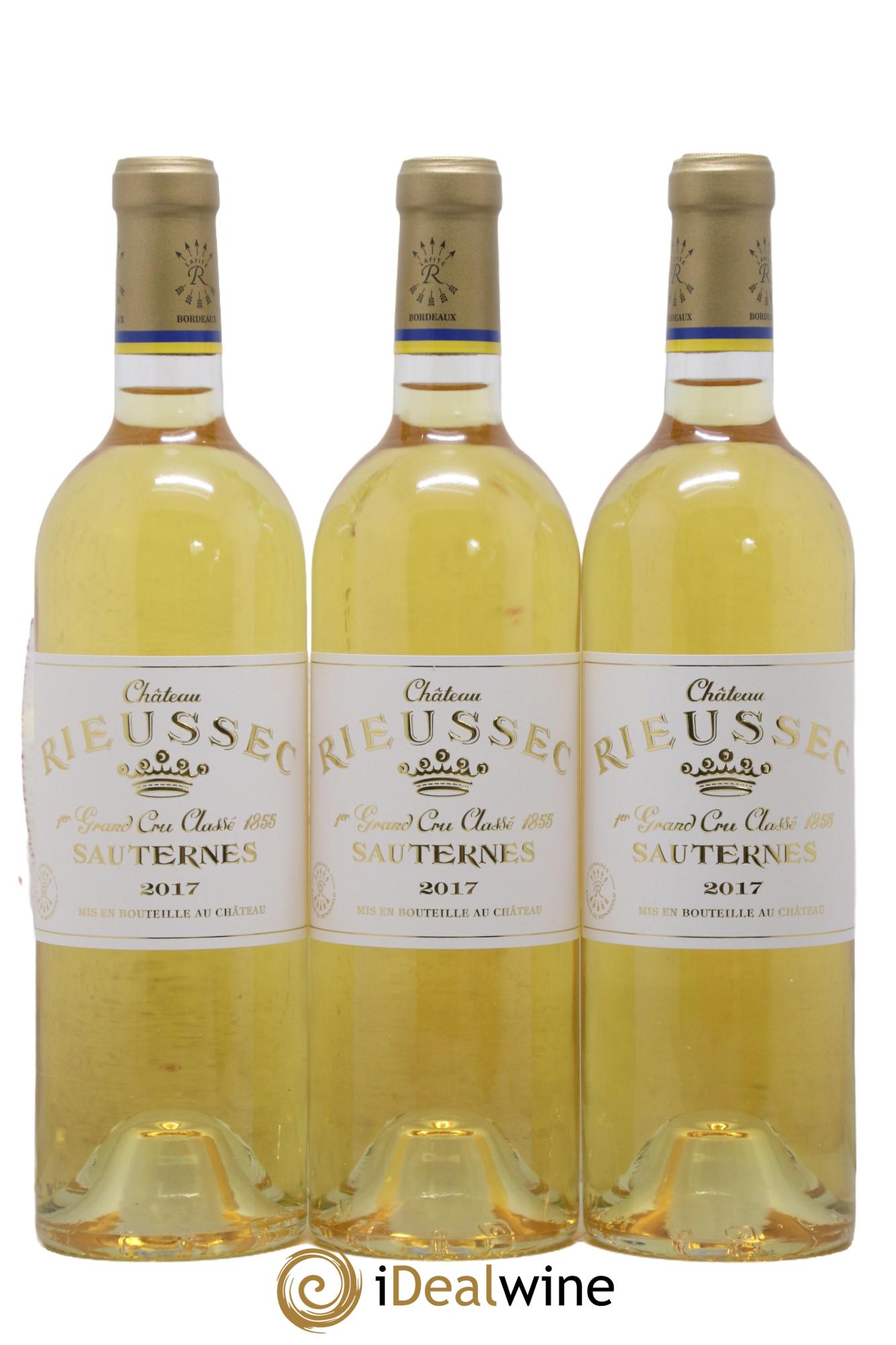 Château Rieussec 1er Grand Cru Classé  2017 - Posten von 6 Flaschen - 1