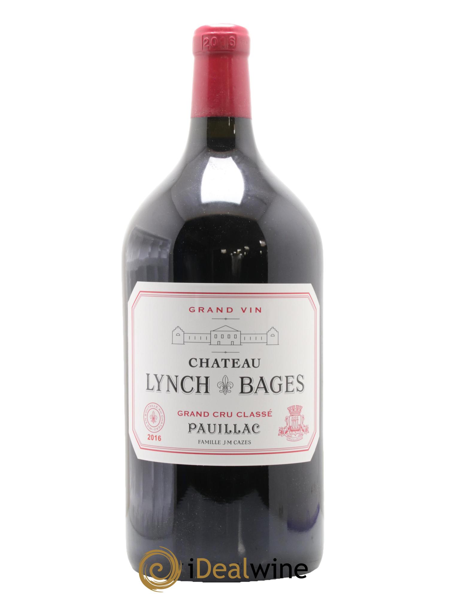 Château Lynch Bages 5ème Grand Cru Classé 2016 - Lotto di 1 jéroboam - 1