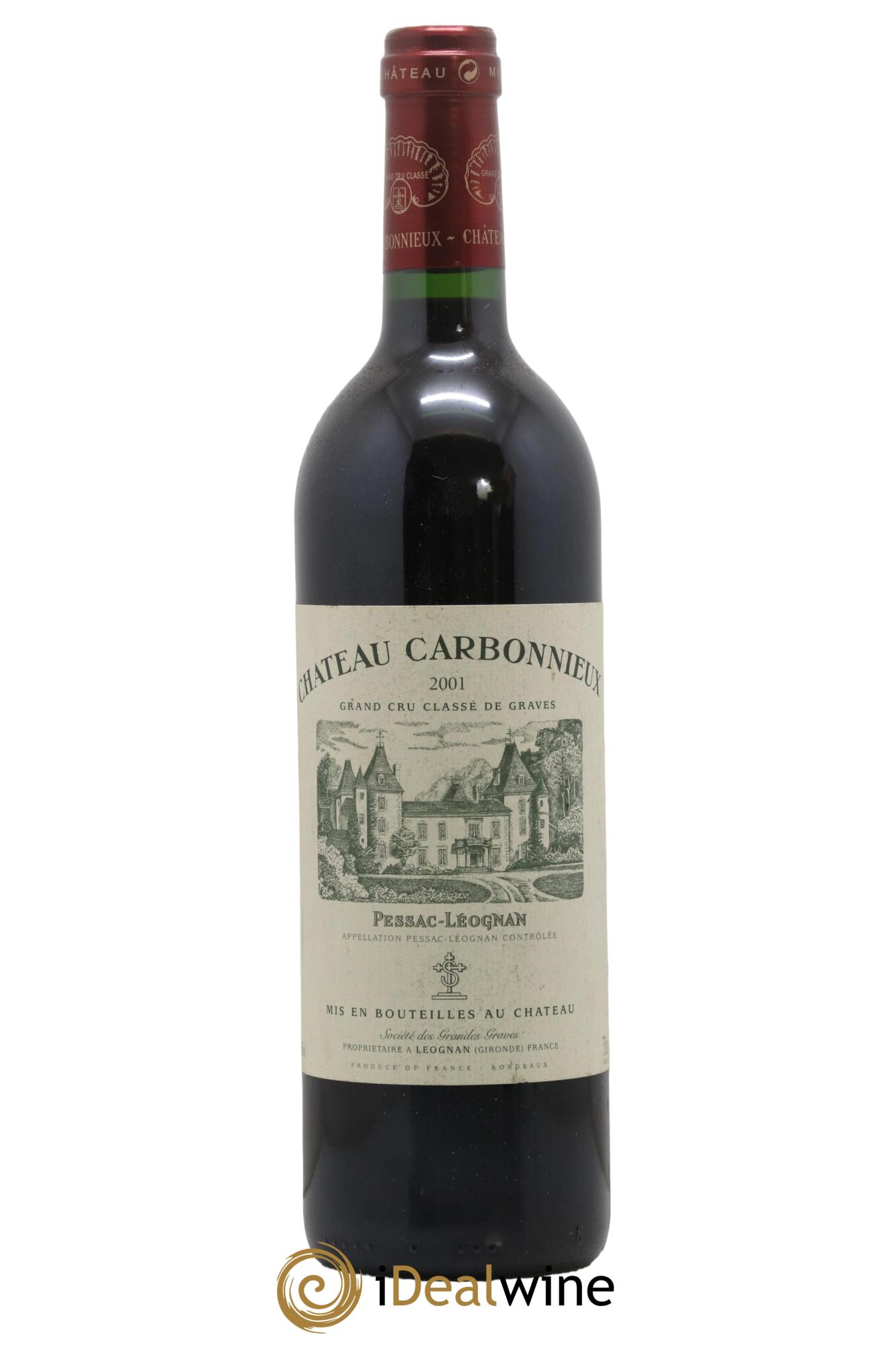 Château Carbonnieux Cru Classé de Graves 2001 - Lotto di 1 bottiglia - 0