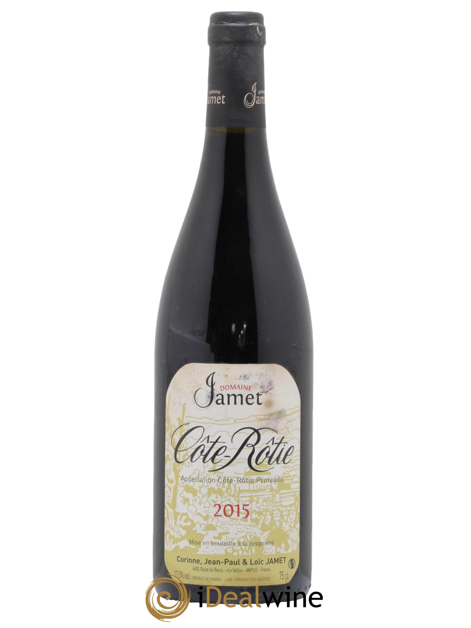 Côtes du Rhône Jamet (Domaine) 2015 - Lotto di 1 bottiglia - 0