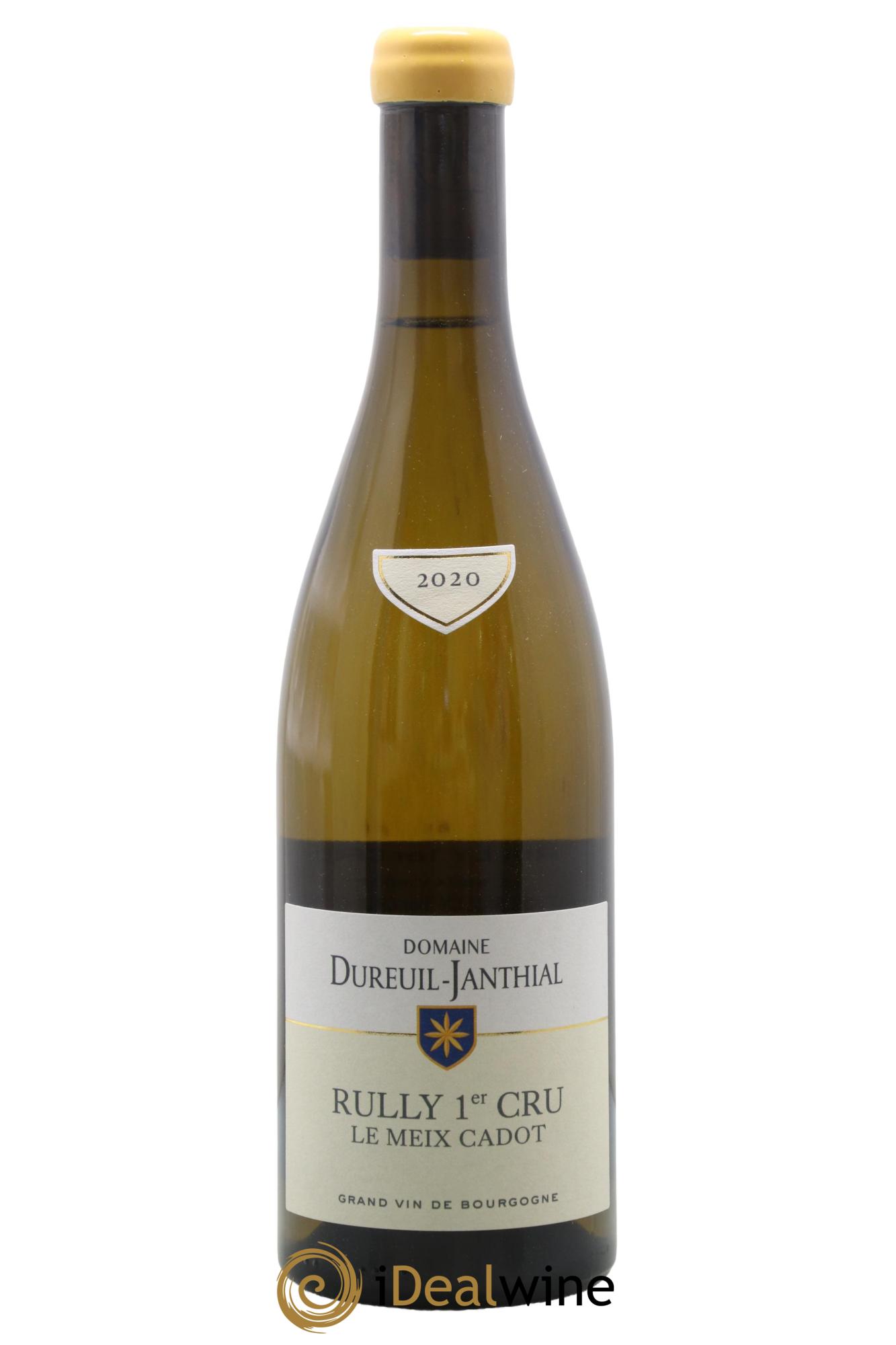 Rully 1er Cru Le Meix Cadot Vincent Dureuil-Janthial 2020 - Lot de 1 bouteille - 0