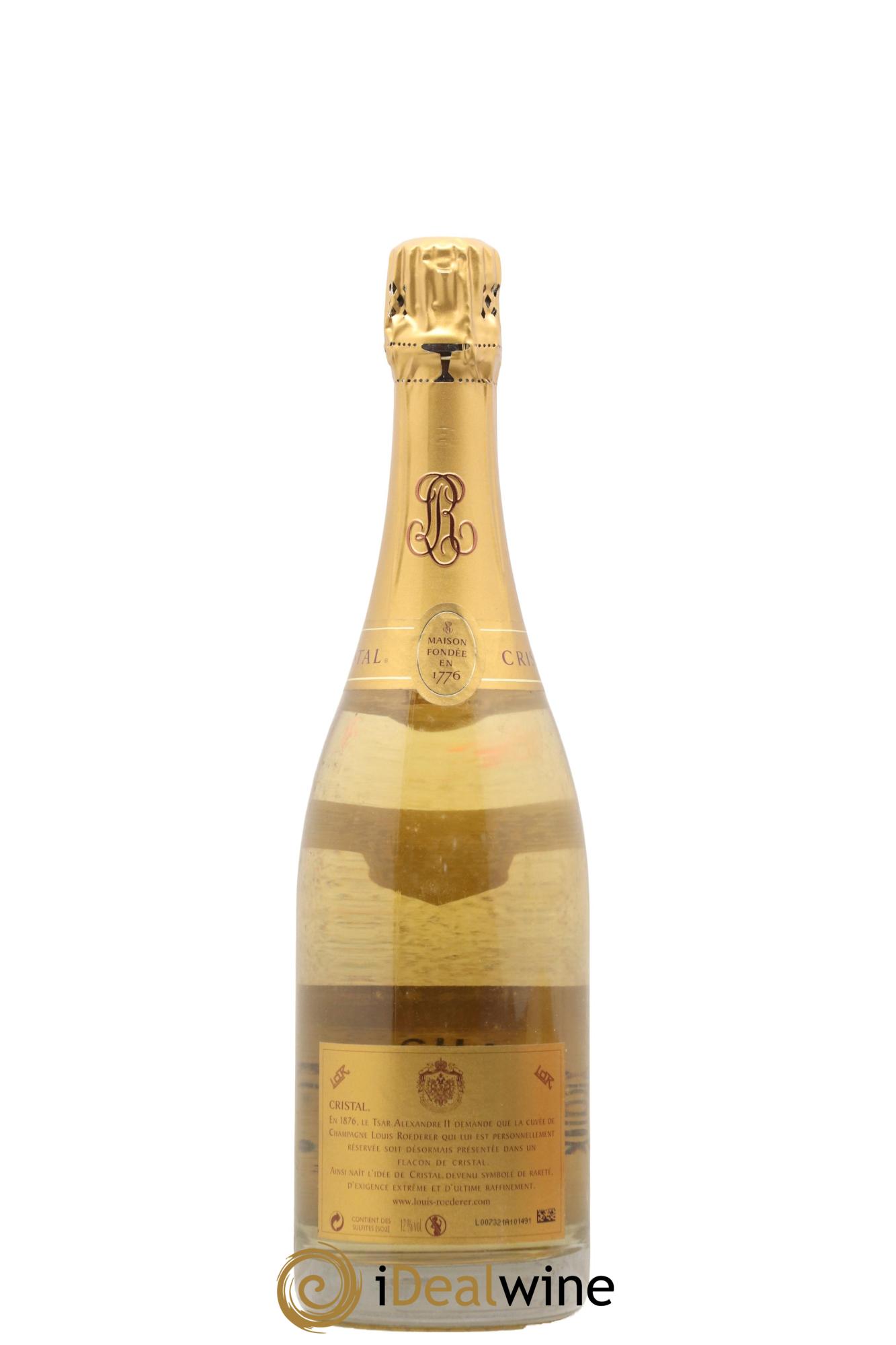 Cristal Louis Roederer 2002 - Lot de 1 bouteille - 2