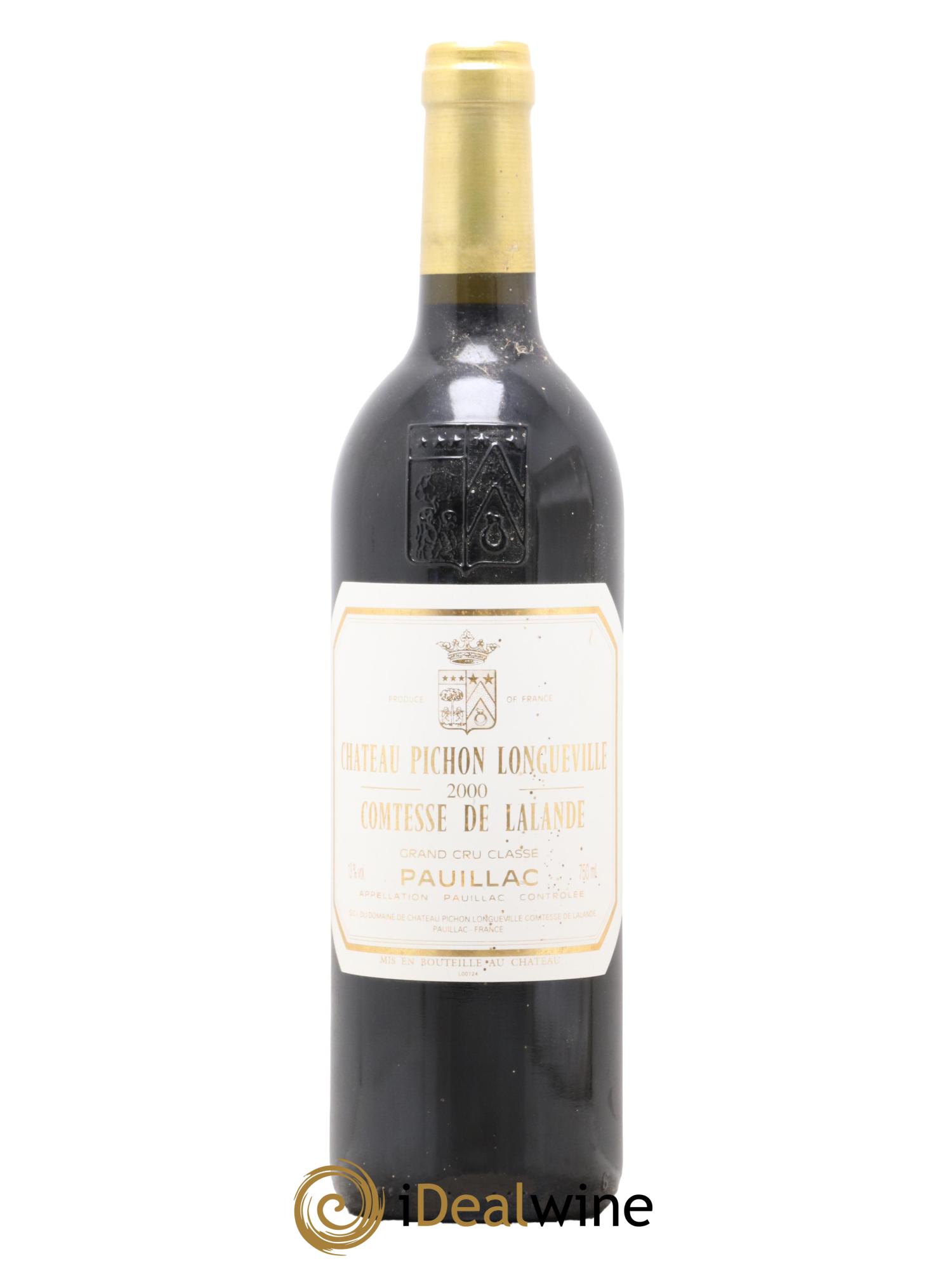 Château Pichon Longueville Comtesse de Lalande 2ème Grand Cru Classé 2000 - Lotto di 1 bottiglia - 0