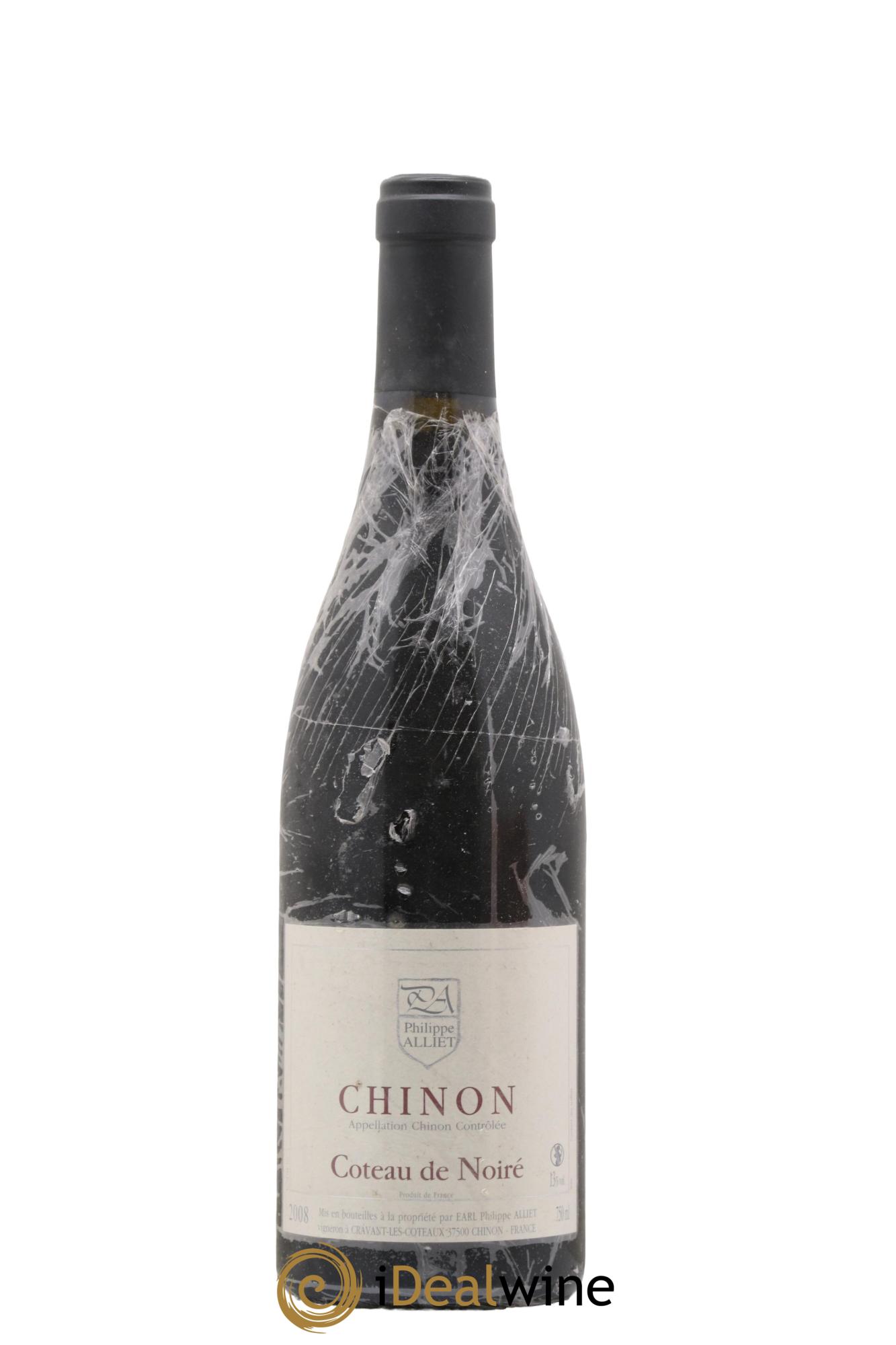 Chinon Coteau de Noiré Philippe Alliet 2008 - Lot de 1 bouteille - 0