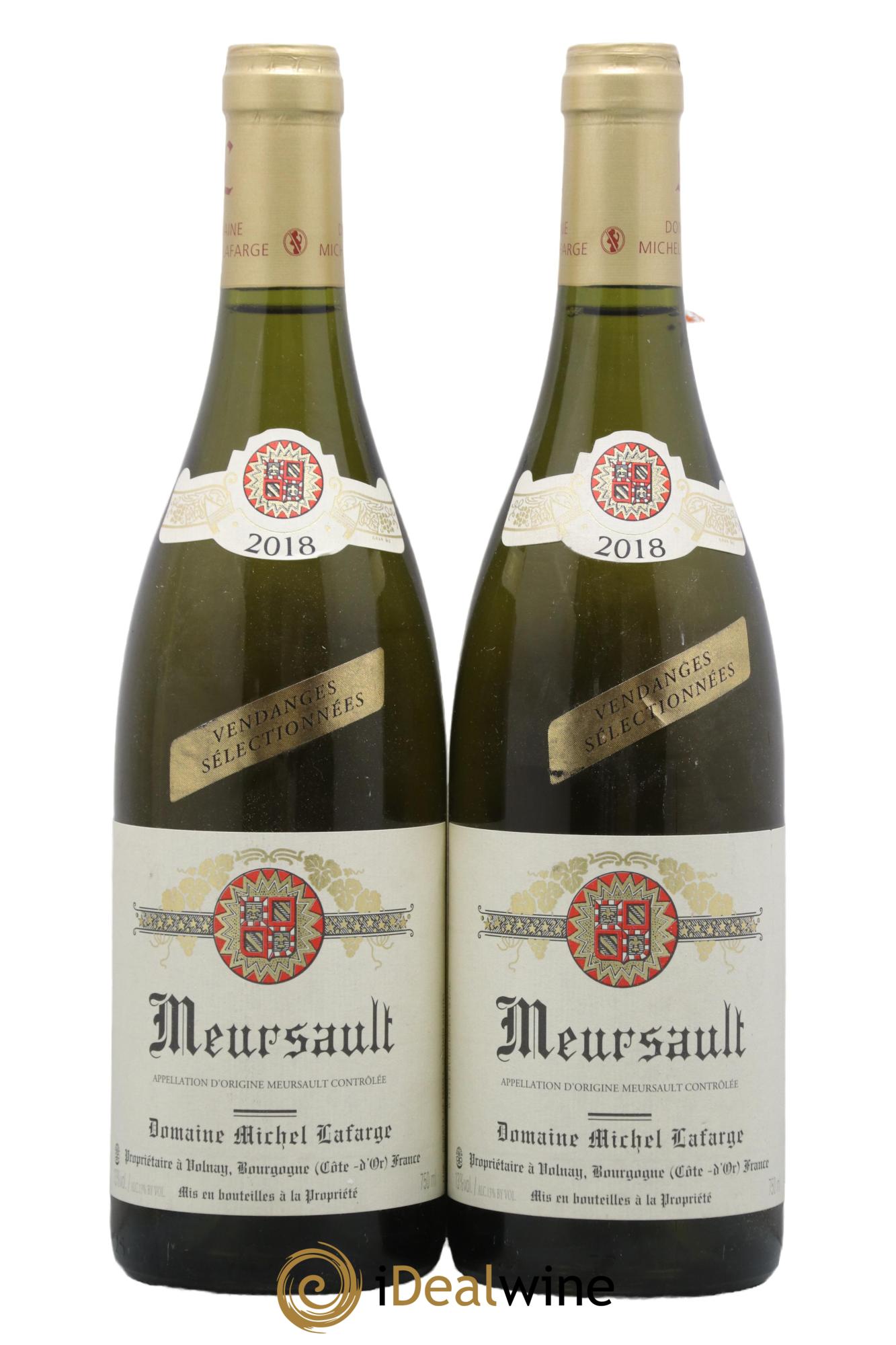 Meursault Vendanges sélectionnées  Lafarge (Domaine)  2018 - Lot of 2 bottles - 0