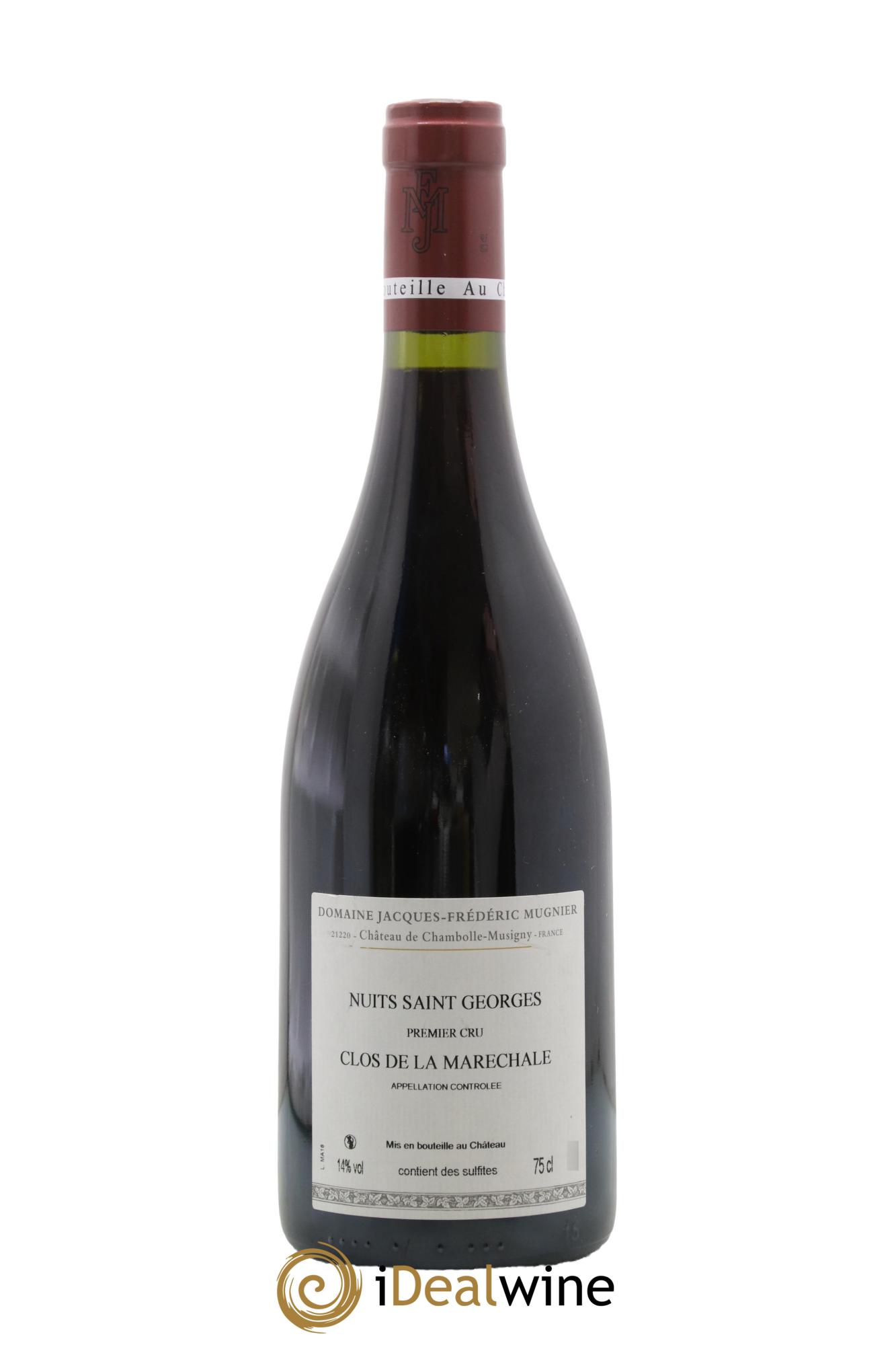 Nuits Saint-Georges 1er Cru Clos de La Maréchale Jacques-Frédéric Mugnier 2016 - Lot de 1 bouteille - 1