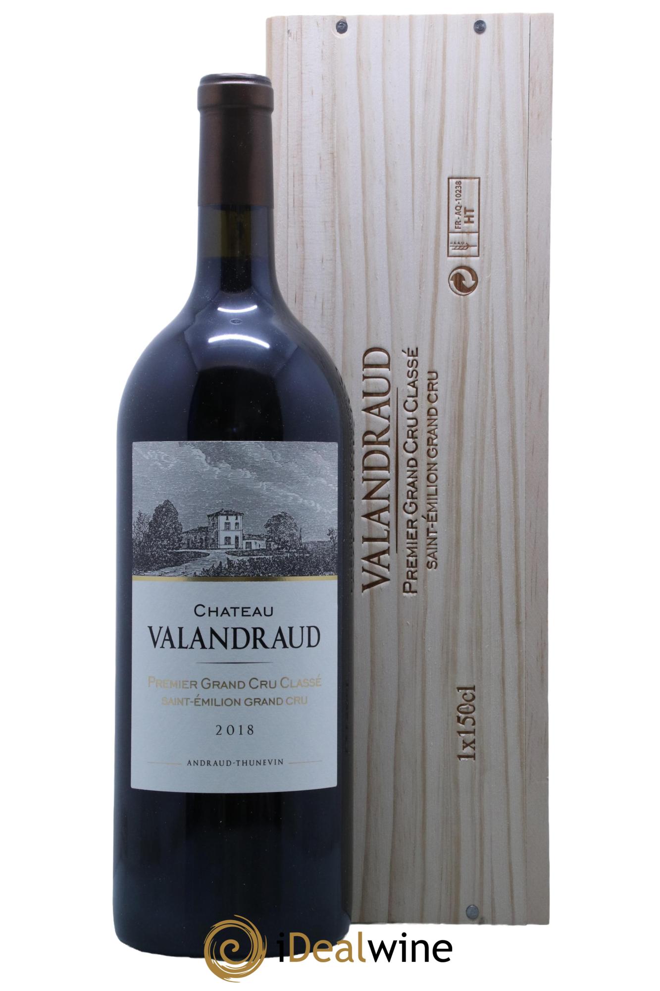 Château de Valandraud 1er Grand Cru Classé B depuis 2012  2018 - Lot of 1 magnum - 0