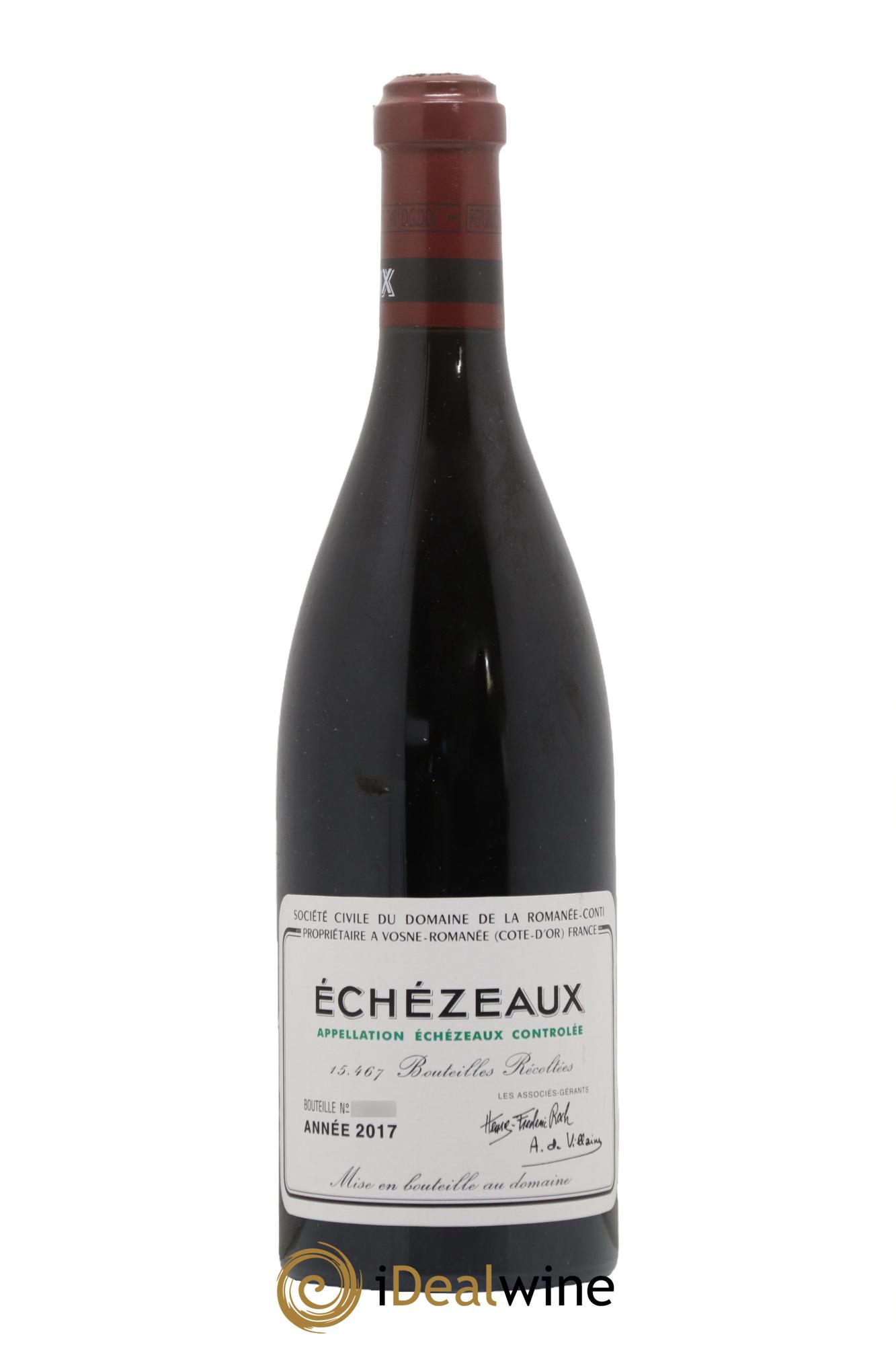 Echezeaux Grand Cru Domaine de la Romanée-Conti 2017 - Posten von 1 Flasche - 0