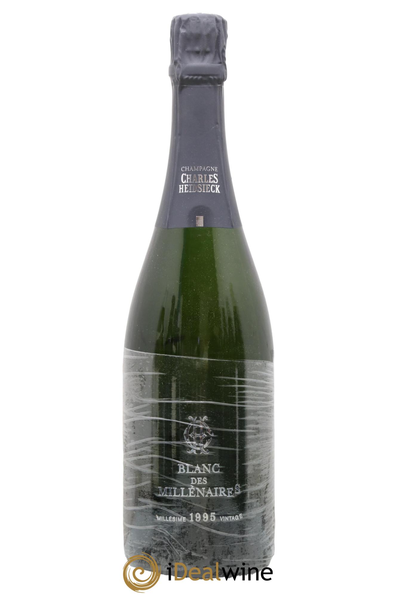 Blanc de Blancs Blanc des Millénaires Brut Charles Heidsieck  1995 - Lot de 1 bouteille - 0